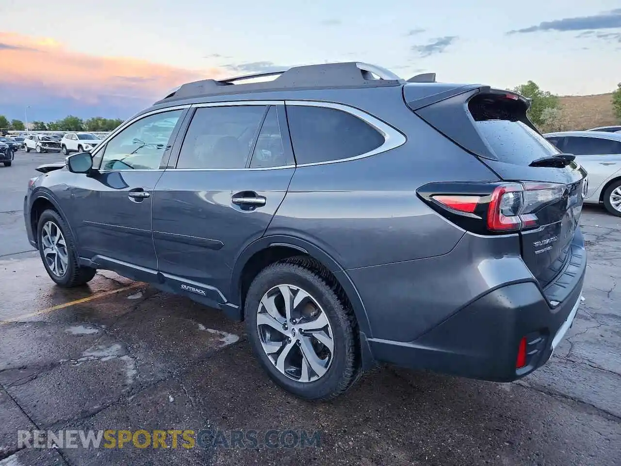 2 fotografías del automóvil dañado 4S4BTAPC9N3225685 SUBARU OUTBACK 2022