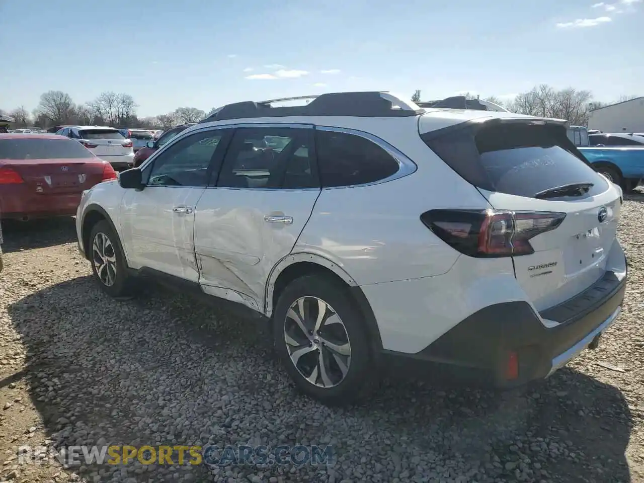 2 fotografías del automóvil dañado 4S4BTAPCXN3222150 SUBARU OUTBACK 2022