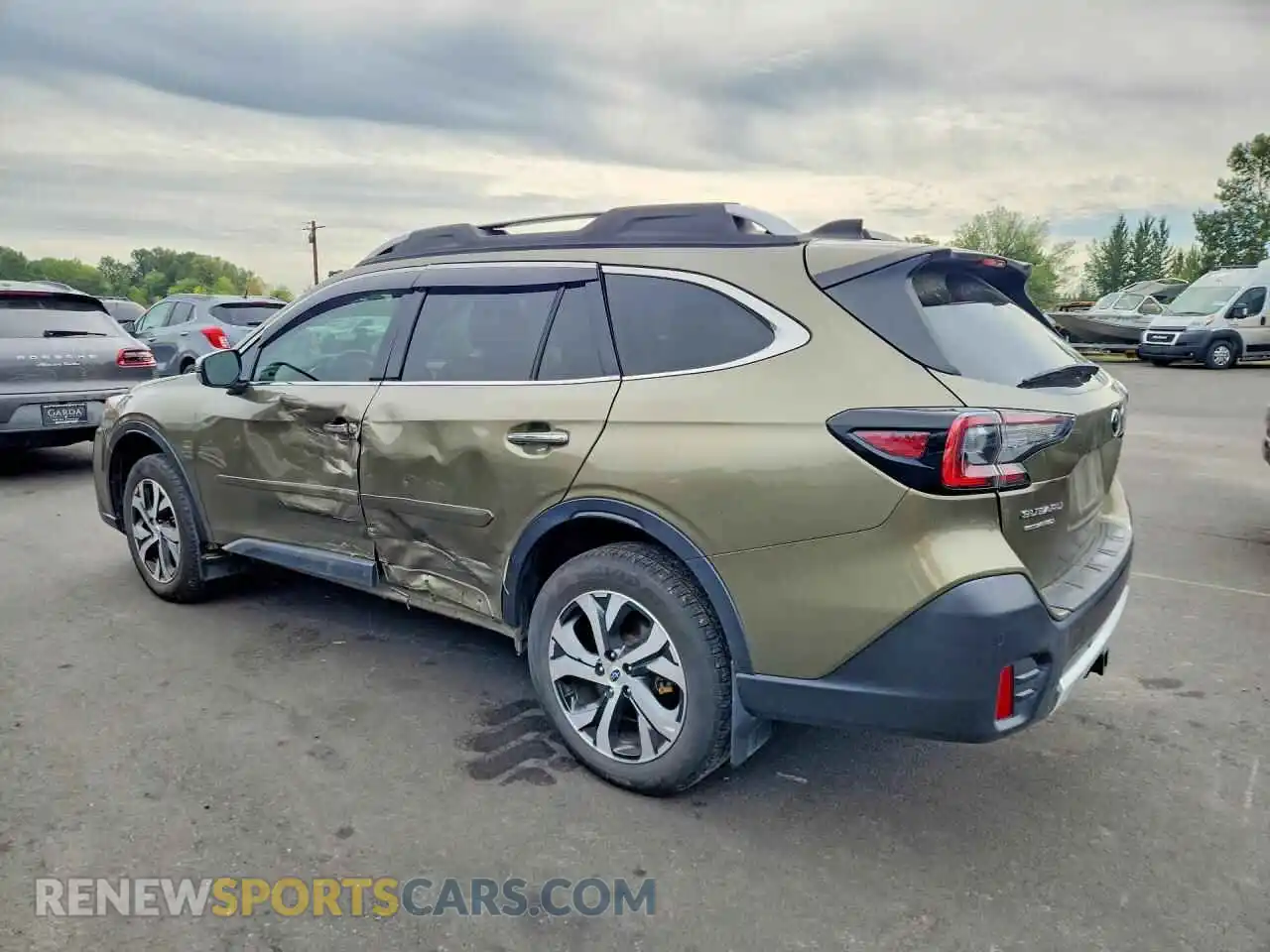 2 fotografías del automóvil dañado 4S4BTAPCXN3236484 SUBARU OUTBACK 2022