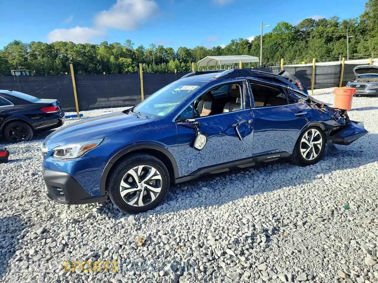 1 Фотография поврежденного автомобиля 4S4BTAPCXN3263104 SUBARU OUTBACK 2022