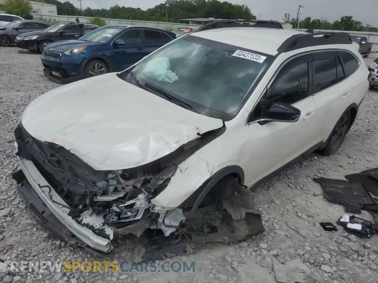 1 Photograph of a damaged car 4S4BTGJD7N3260228 SUBARU OUTBACK 2022