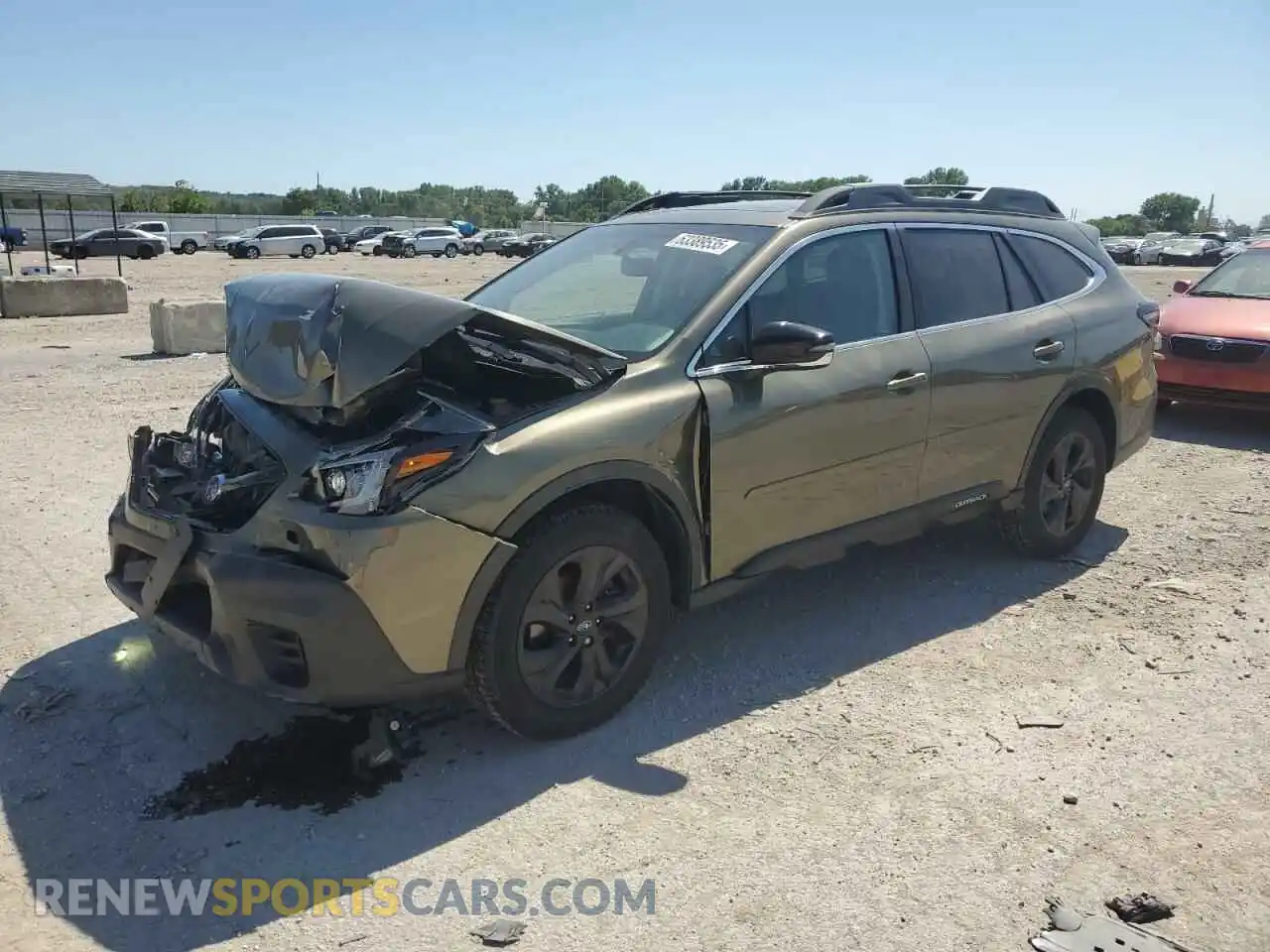 1 Photograph of a damaged car 4S4BTGLD2N3104272 SUBARU OUTBACK 2022