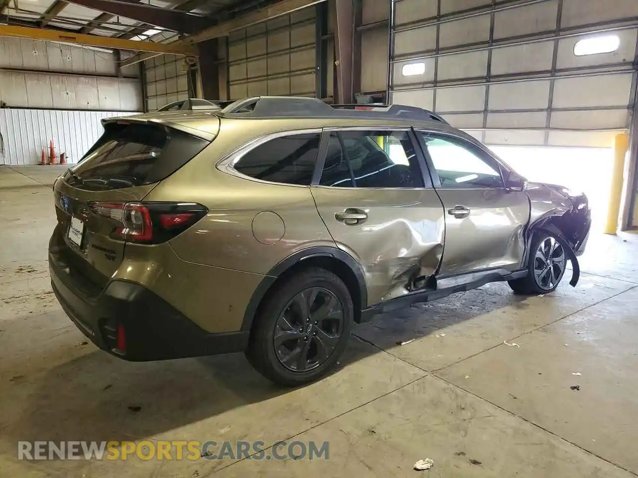 3 fotografías del automóvil dañado 4S4BTGLD3N3281333 SUBARU OUTBACK 2022