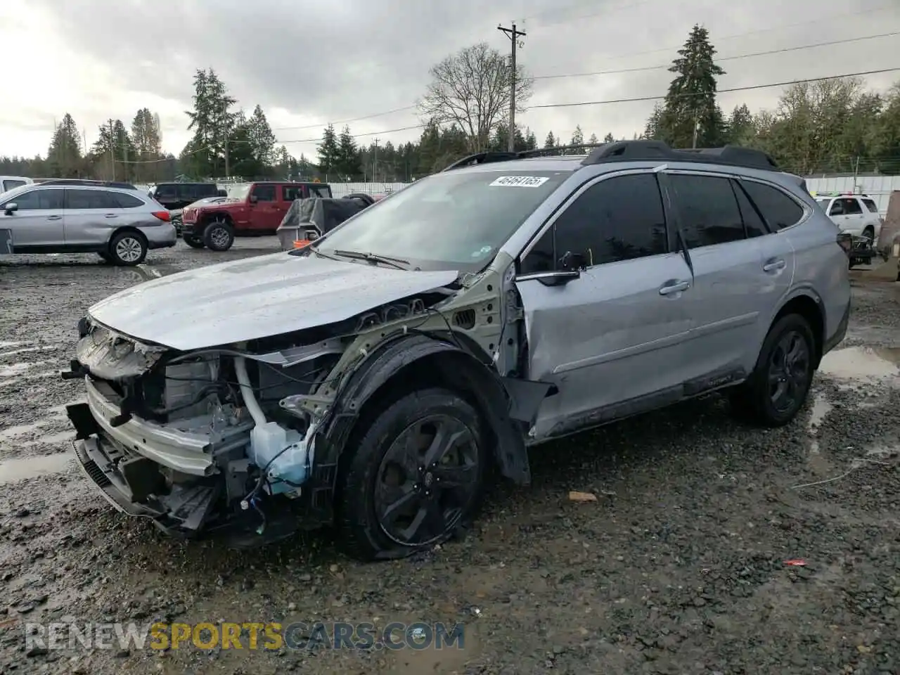 1 Photograph of a damaged car 4S4BTGLD8N3101019 SUBARU OUTBACK 2022