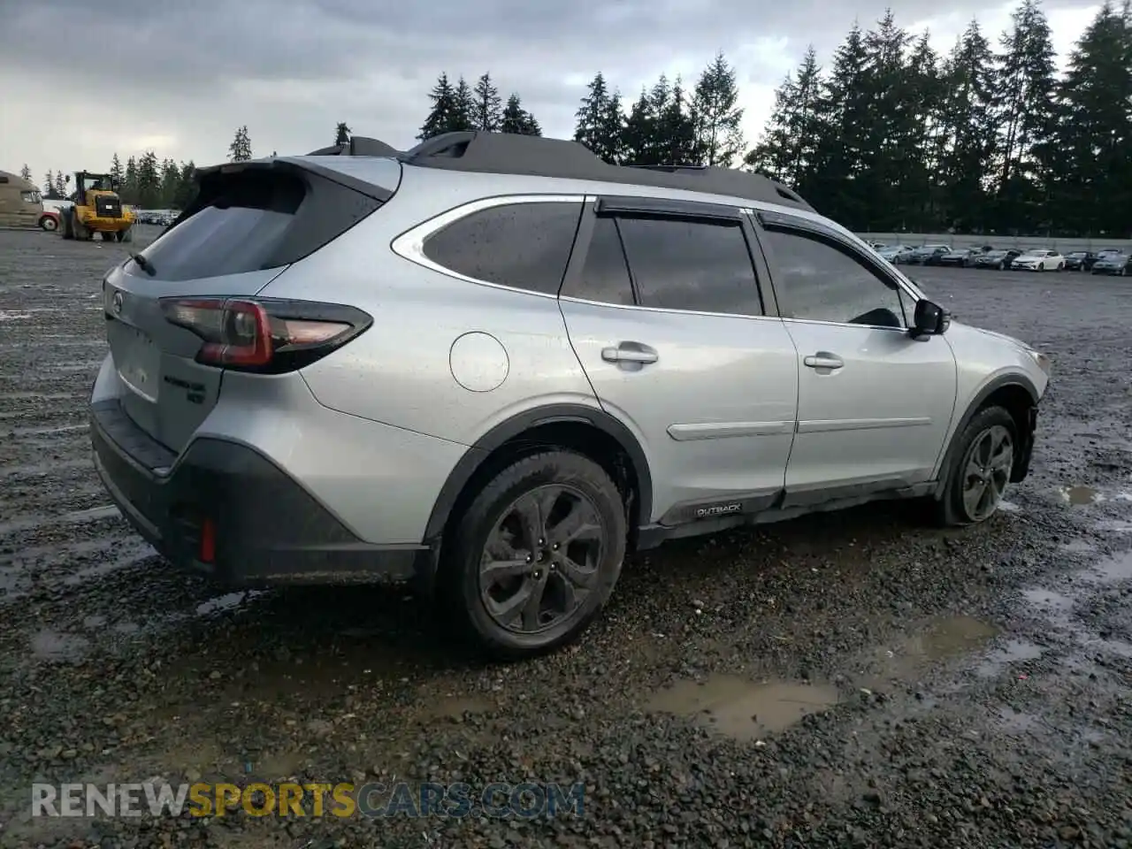 3 Photograph of a damaged car 4S4BTGLD8N3101019 SUBARU OUTBACK 2022