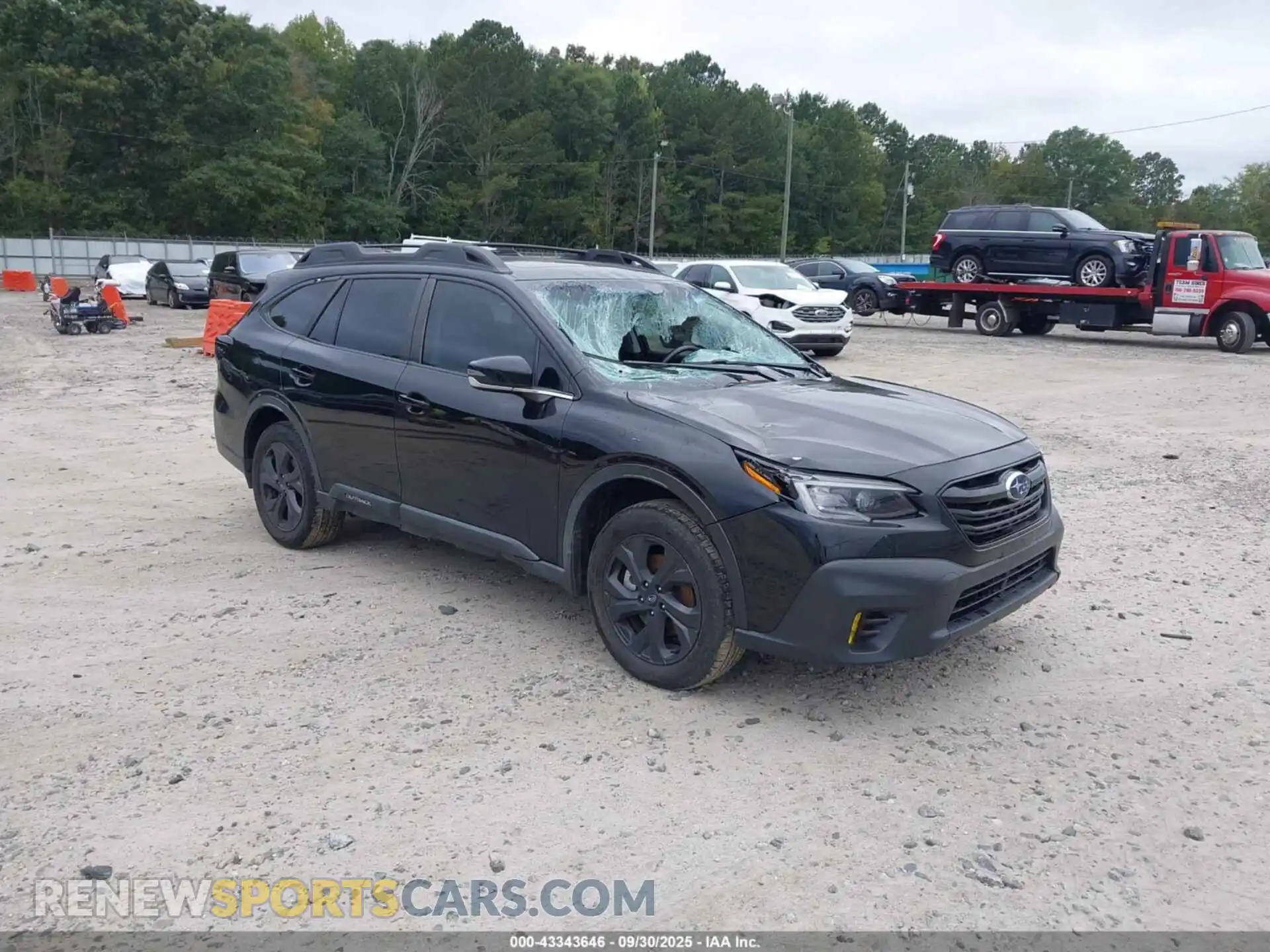 1 Photograph of a damaged car 4S4BTGLD8N3248621 SUBARU OUTBACK 2022