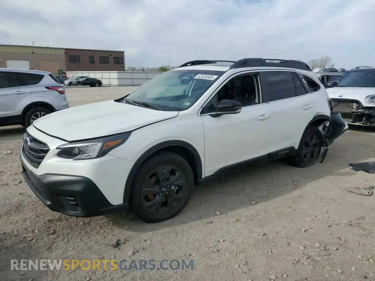 1 Photograph of a damaged car 4S4BTGLD9N3101143 SUBARU OUTBACK 2022