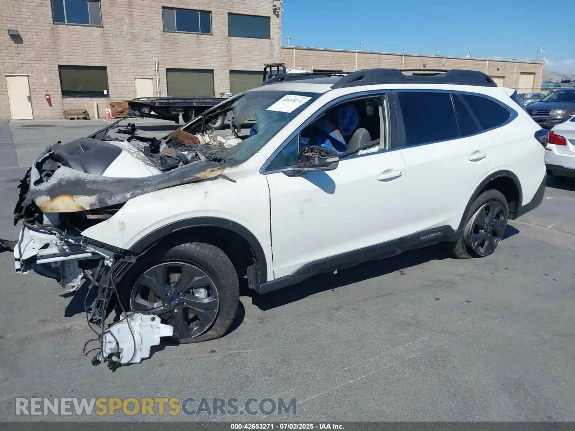 2 Photograph of a damaged car 4S4BTGLD9N3186131 SUBARU OUTBACK 2022