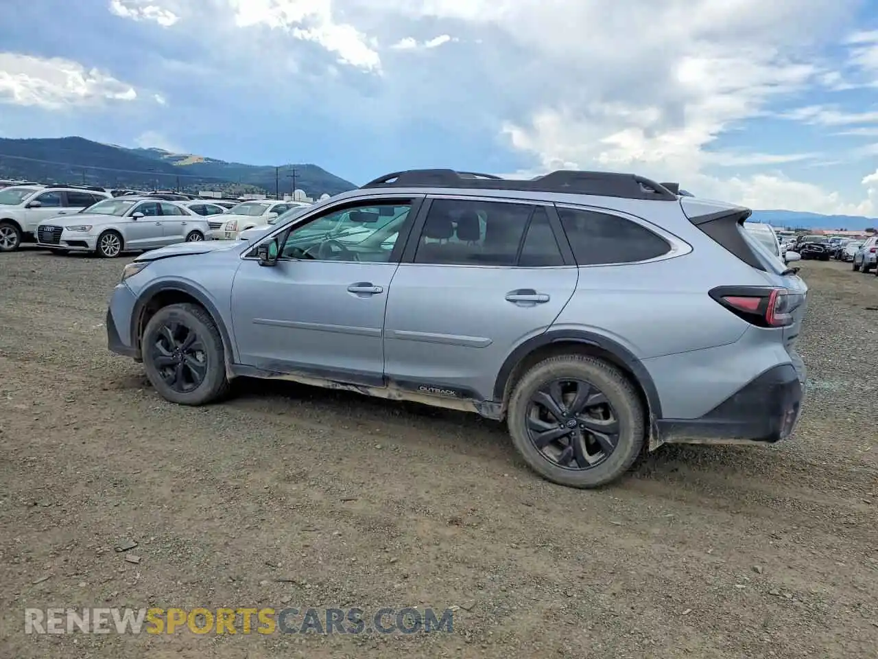 2 fotografías del automóvil dañado 4S4BTGLDXN3105718 SUBARU OUTBACK 2022
