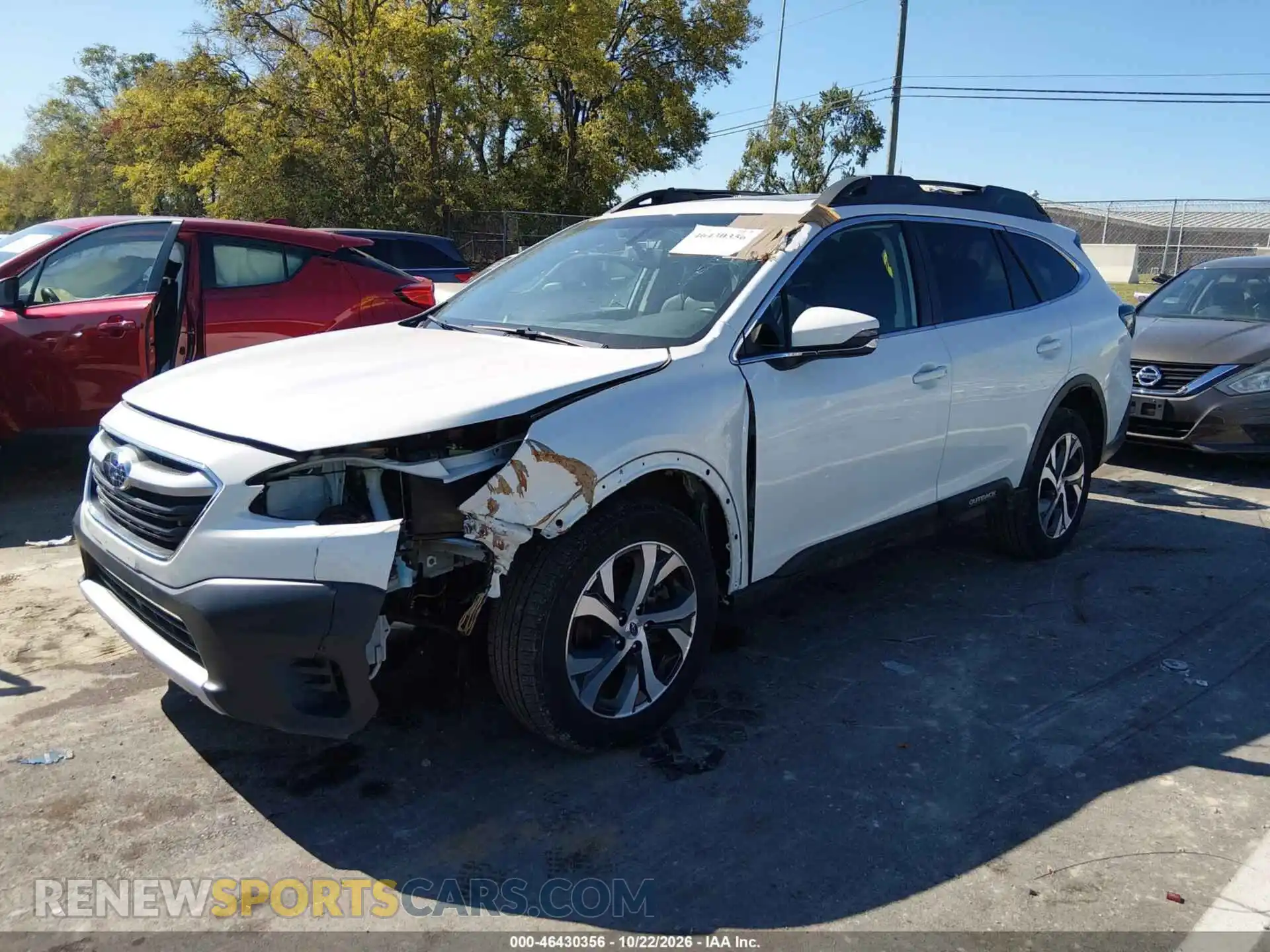 2 Photograph of a damaged car 4S4BTGND2N3207947 SUBARU OUTBACK 2022