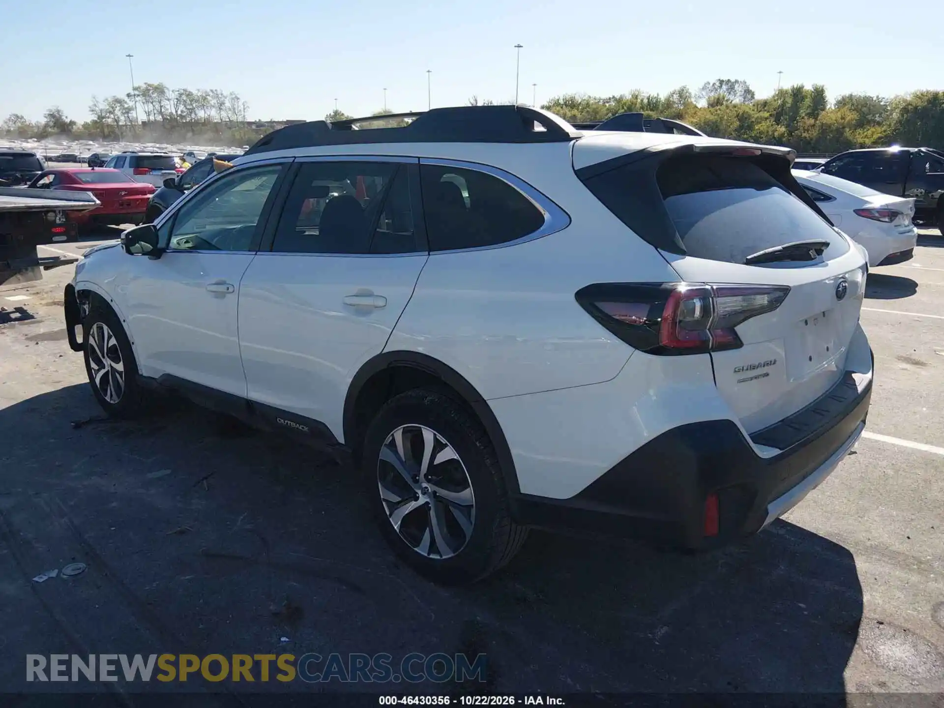 3 Photograph of a damaged car 4S4BTGND2N3207947 SUBARU OUTBACK 2022