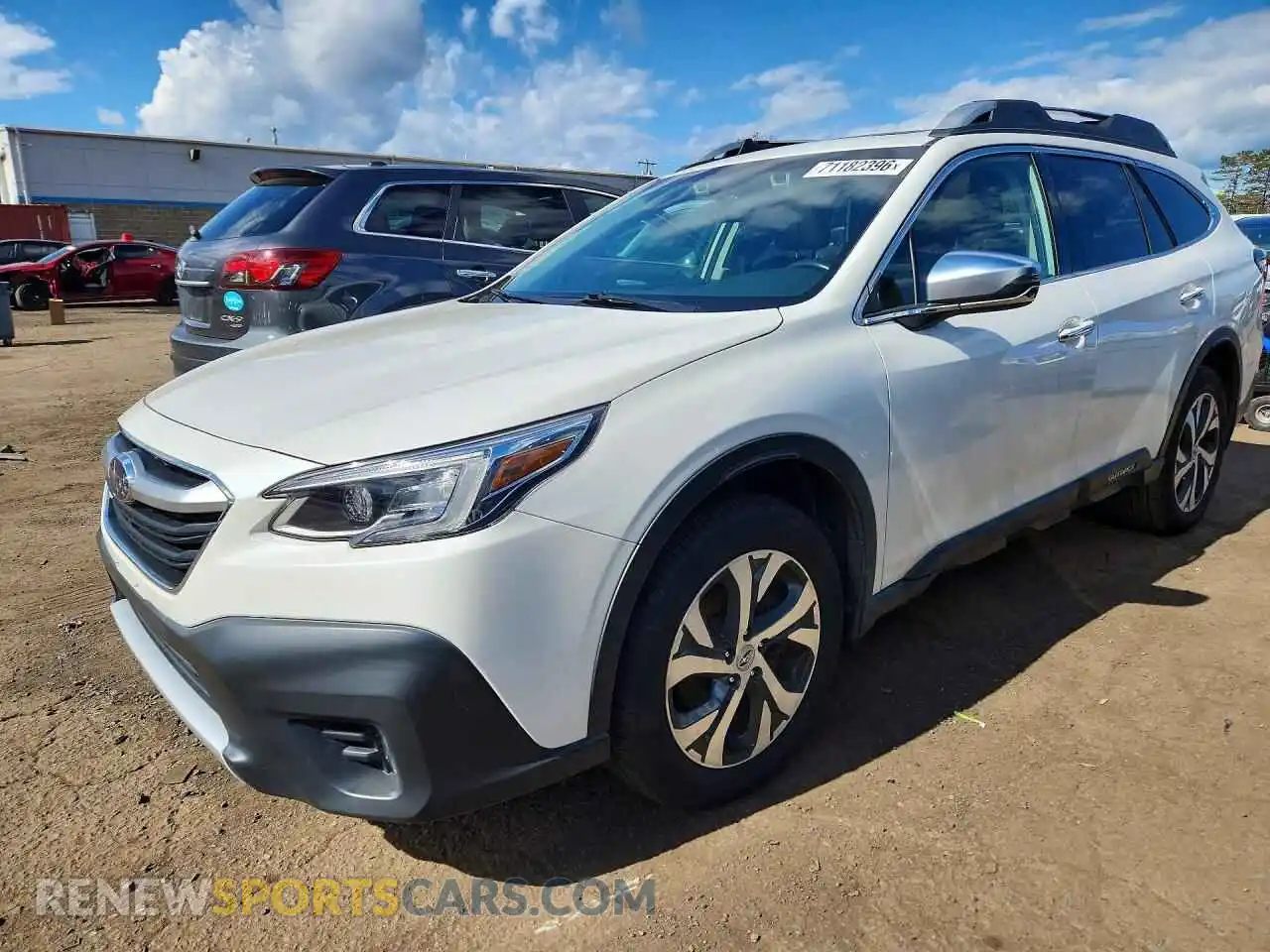 1 Photograph of a damaged car 4S4BTGPD0N3210178 SUBARU OUTBACK 2022