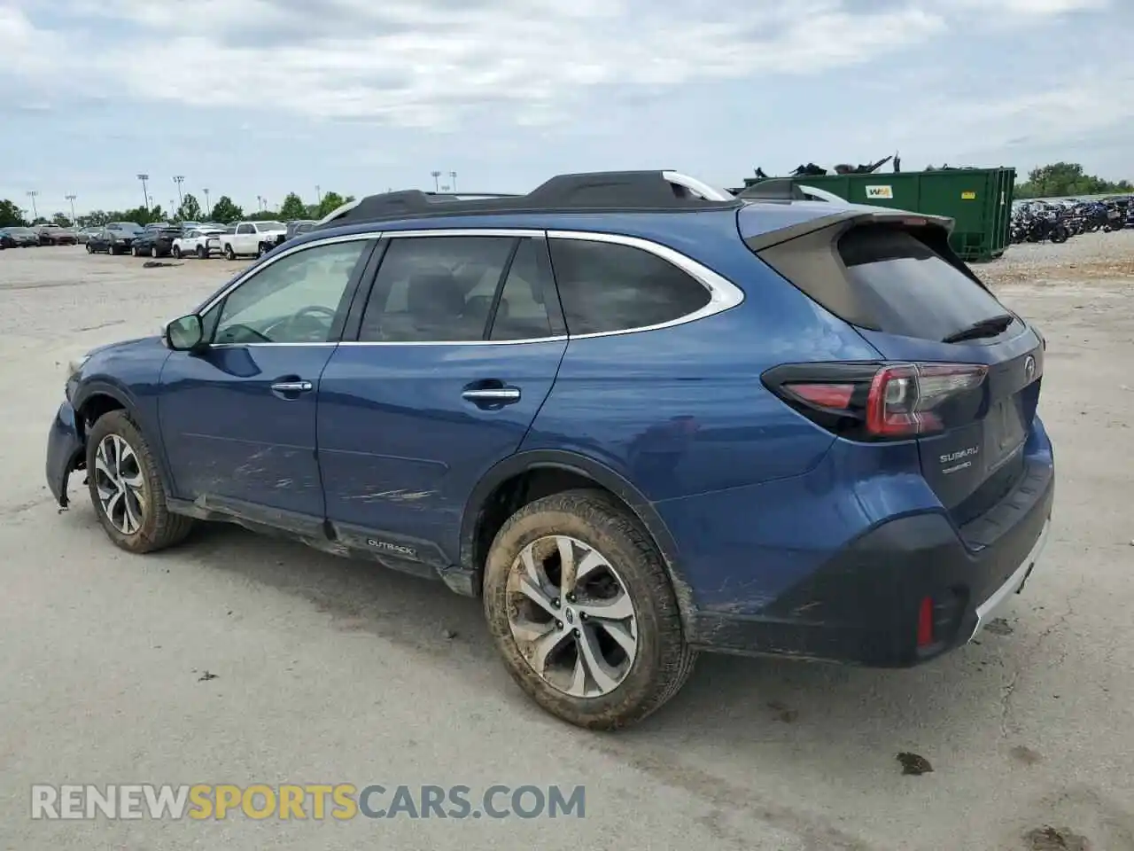 2 Photograph of a damaged car 4S4BTGPD0N3261003 SUBARU OUTBACK 2022