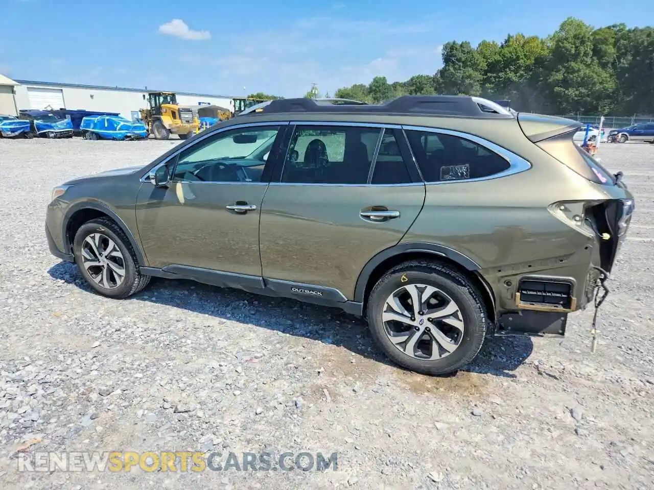 2 Photograph of a damaged car 4S4BTGPD1N3178227 SUBARU OUTBACK 2022