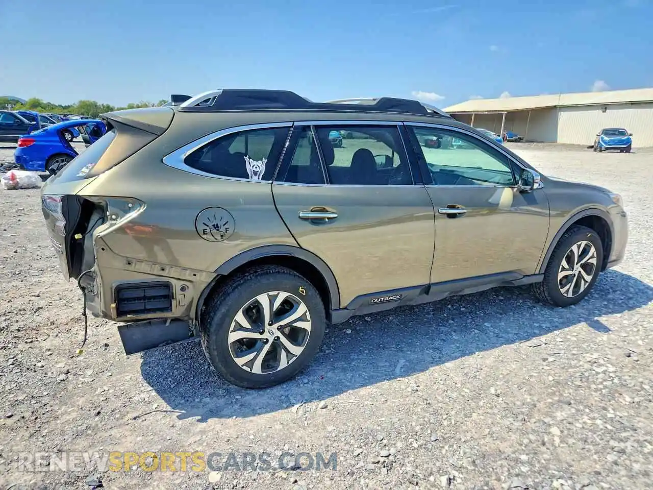 3 Photograph of a damaged car 4S4BTGPD1N3178227 SUBARU OUTBACK 2022
