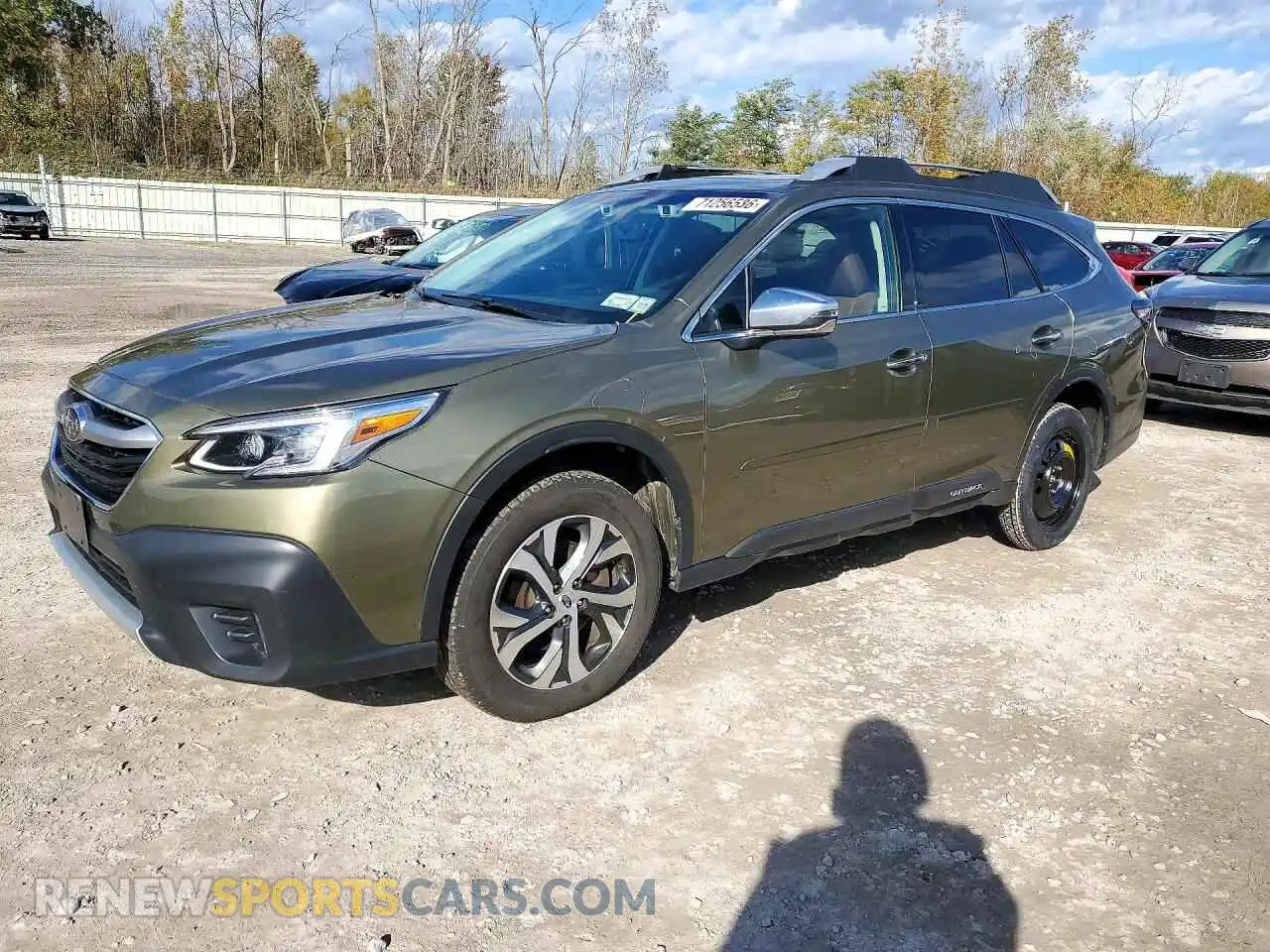 1 Photograph of a damaged car 4S4BTGPD1N3245943 SUBARU OUTBACK 2022