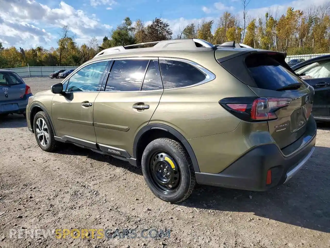2 Photograph of a damaged car 4S4BTGPD1N3245943 SUBARU OUTBACK 2022