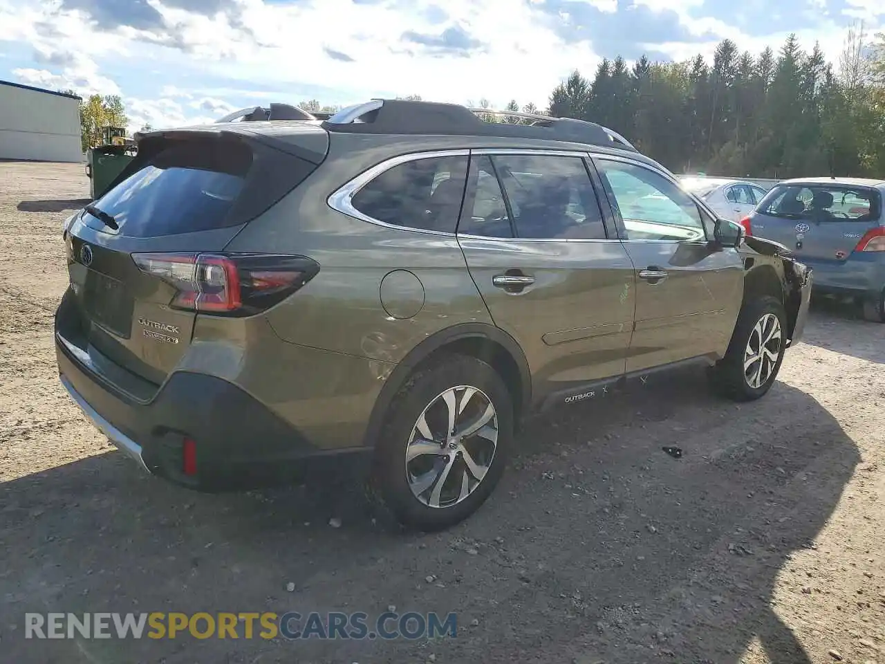 3 Photograph of a damaged car 4S4BTGPD1N3245943 SUBARU OUTBACK 2022