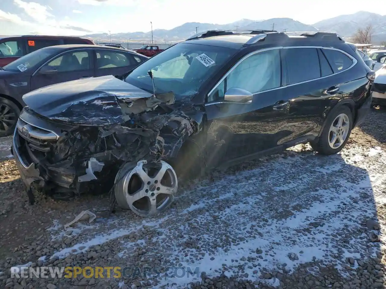 1 Photograph of a damaged car 4S4BTGPD2N3136035 SUBARU OUTBACK 2022