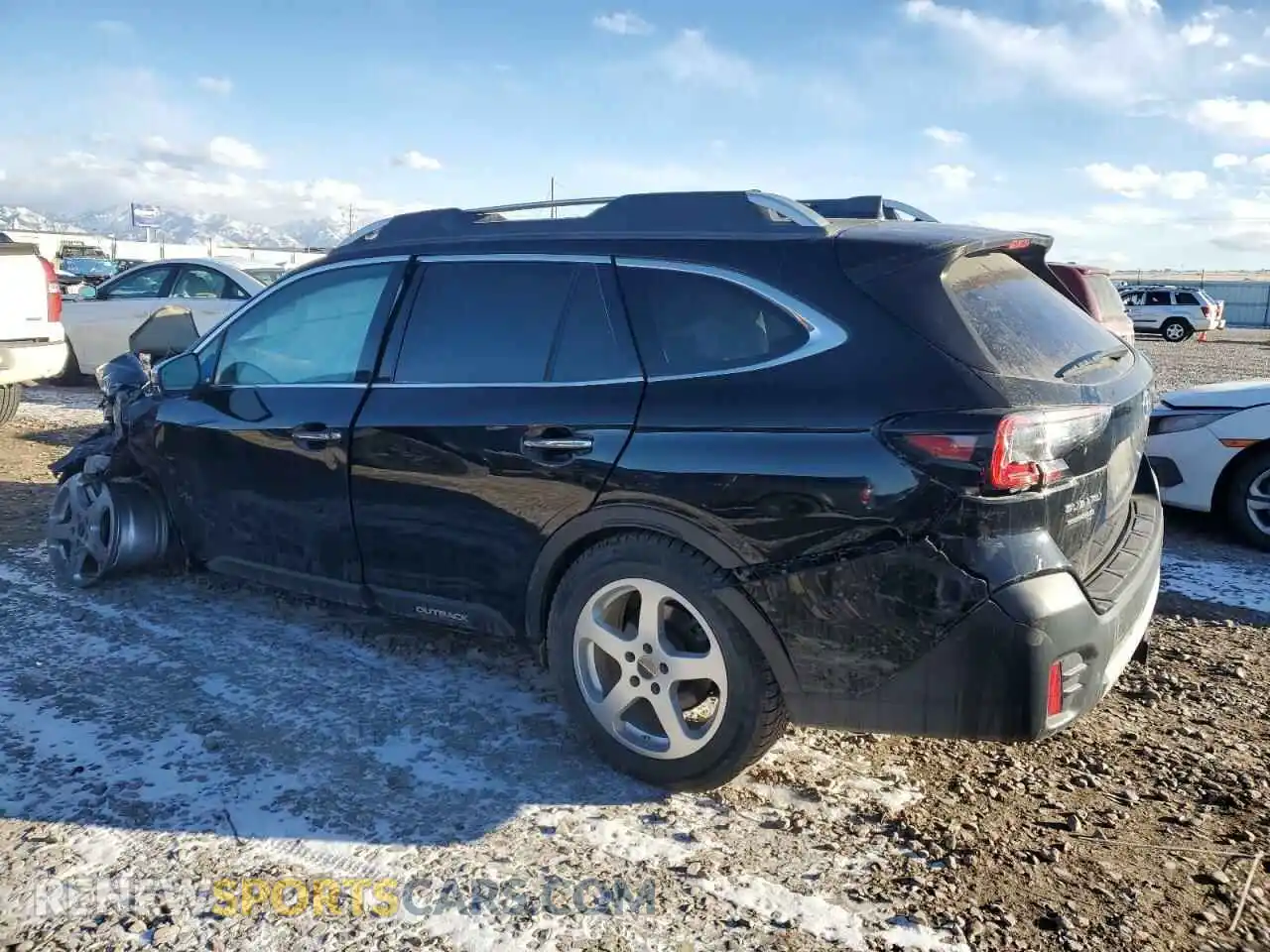 2 Photograph of a damaged car 4S4BTGPD2N3136035 SUBARU OUTBACK 2022