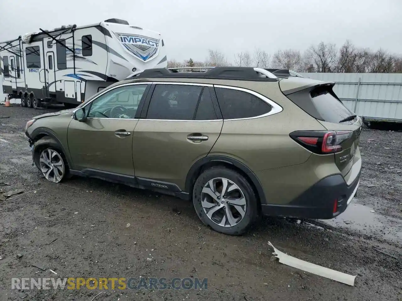 2 Photograph of a damaged car 4S4BTGPD2N3205872 SUBARU OUTBACK 2022