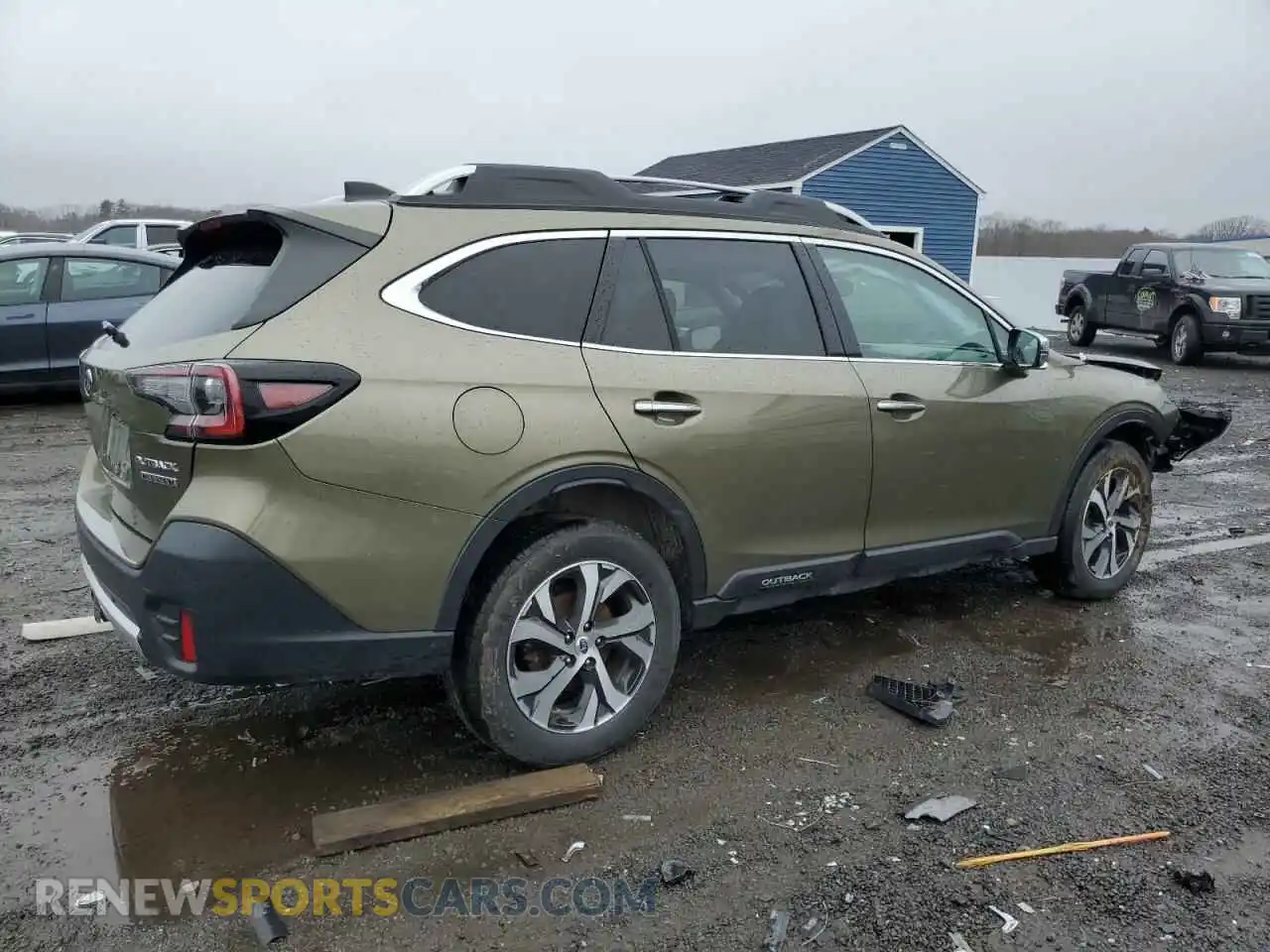 3 Photograph of a damaged car 4S4BTGPD2N3205872 SUBARU OUTBACK 2022