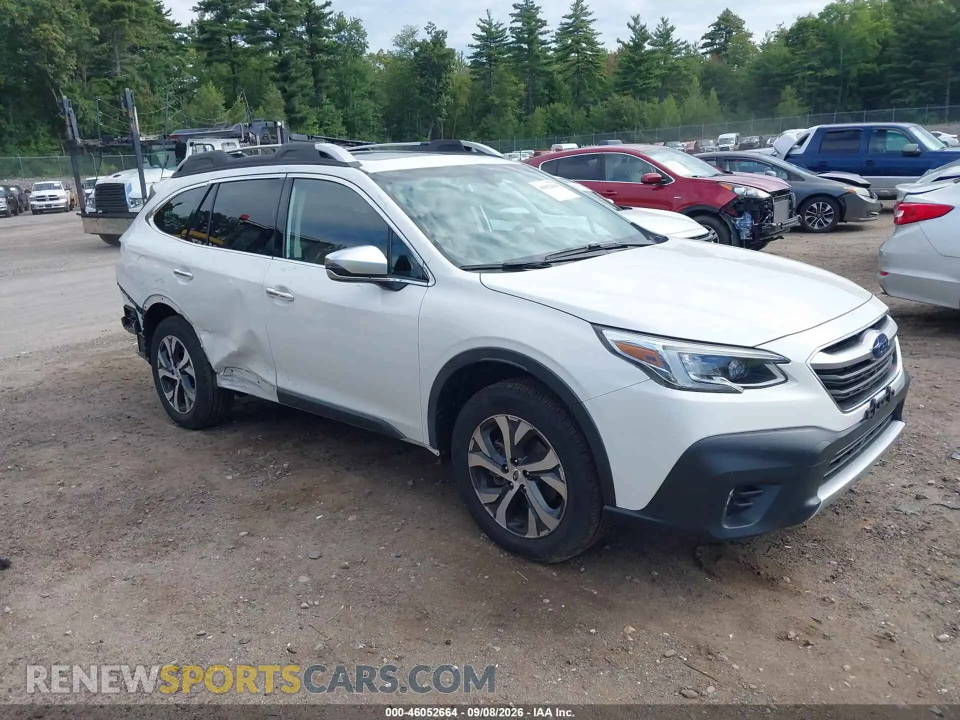 1 Photograph of a damaged car 4S4BTGPD2N3232974 SUBARU OUTBACK 2022