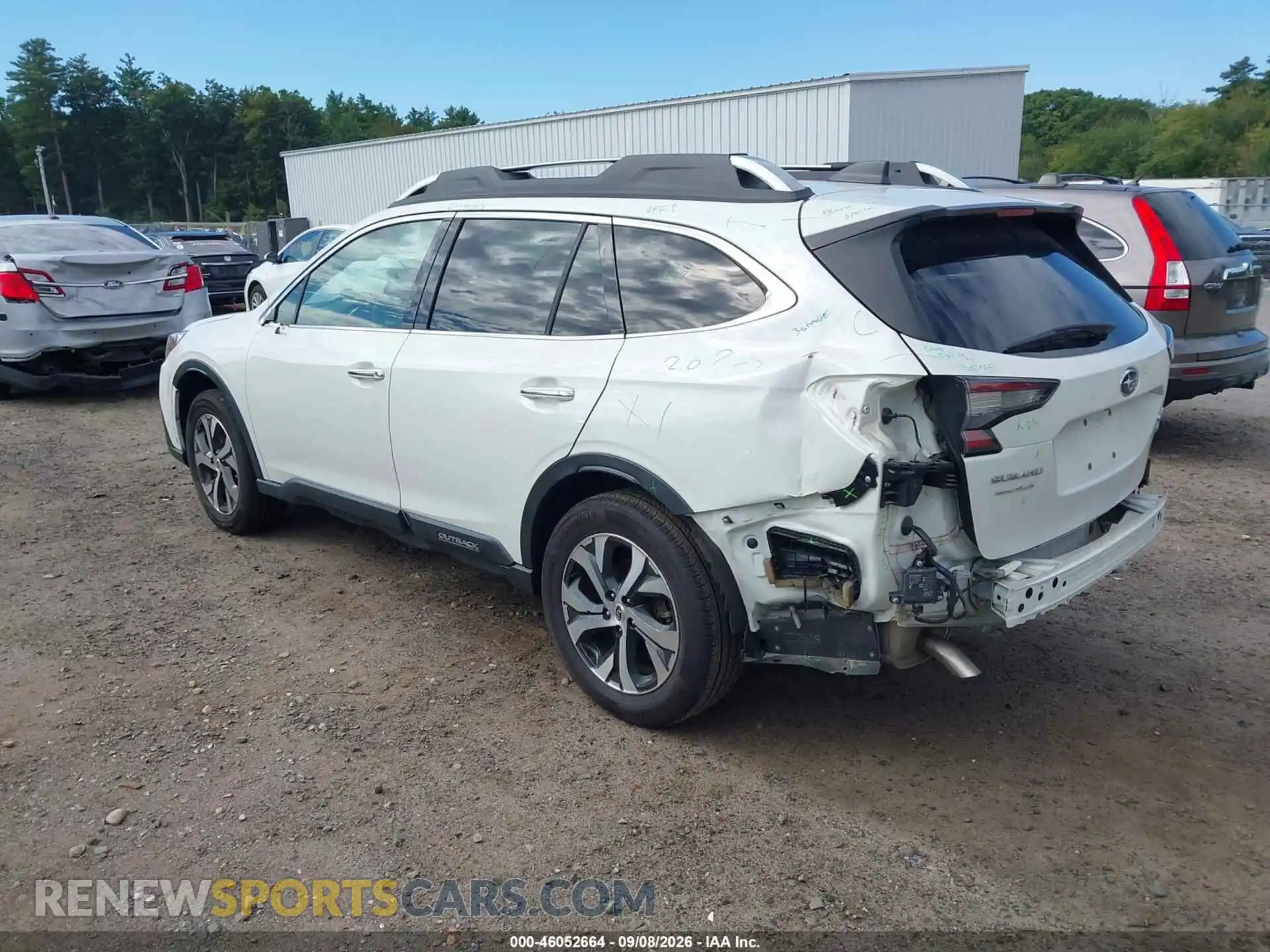 3 Photograph of a damaged car 4S4BTGPD2N3232974 SUBARU OUTBACK 2022