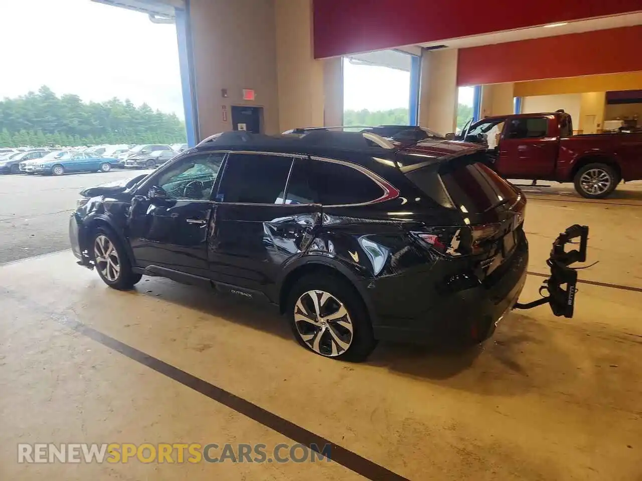 2 Photograph of a damaged car 4S4BTGPD2N3262444 SUBARU OUTBACK 2022