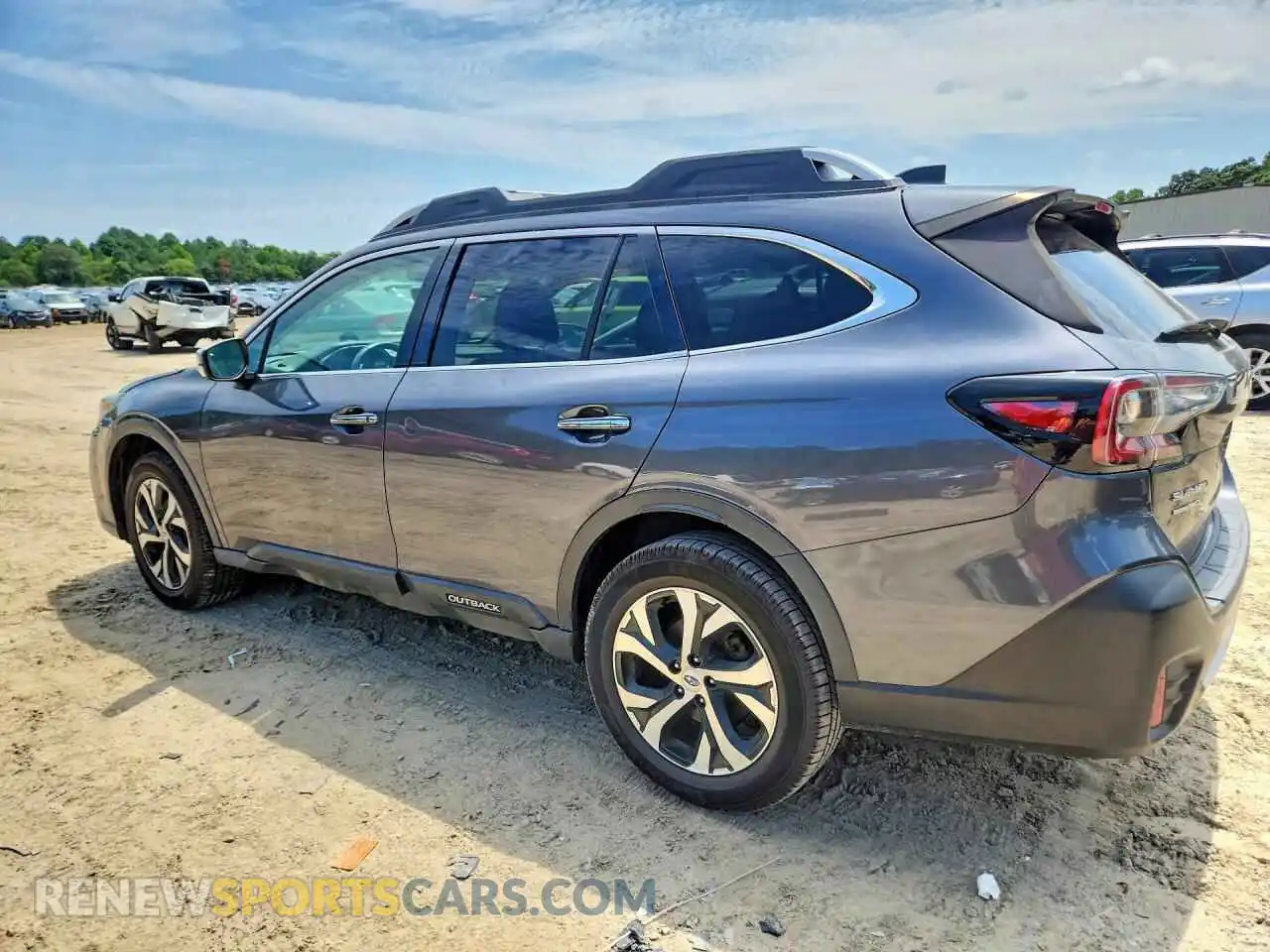 2 fotografías del automóvil dañado 4S4BTGPD3N3123407 SUBARU OUTBACK 2022