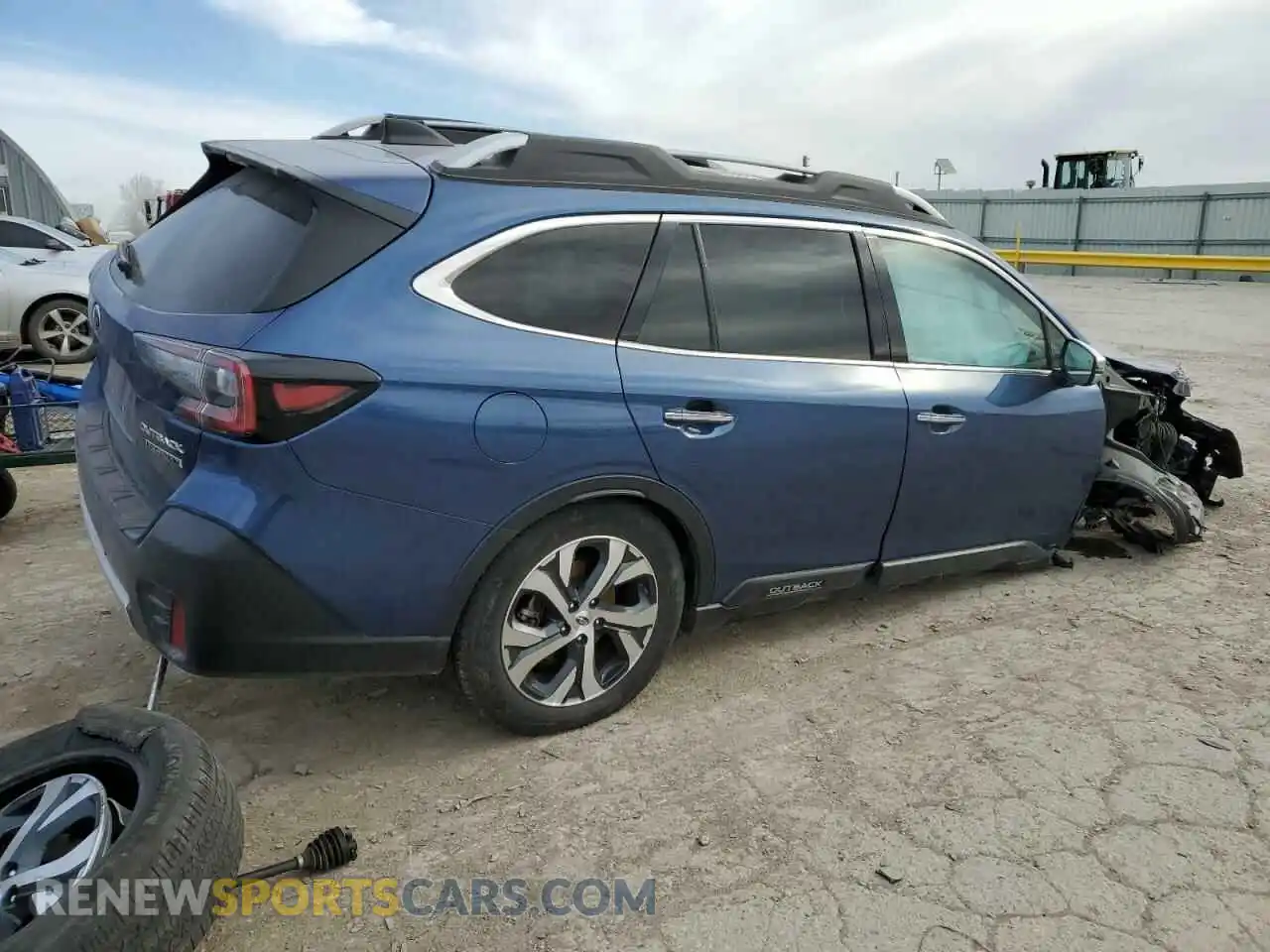 3 Photograph of a damaged car 4S4BTGPD4N3190095 SUBARU OUTBACK 2022