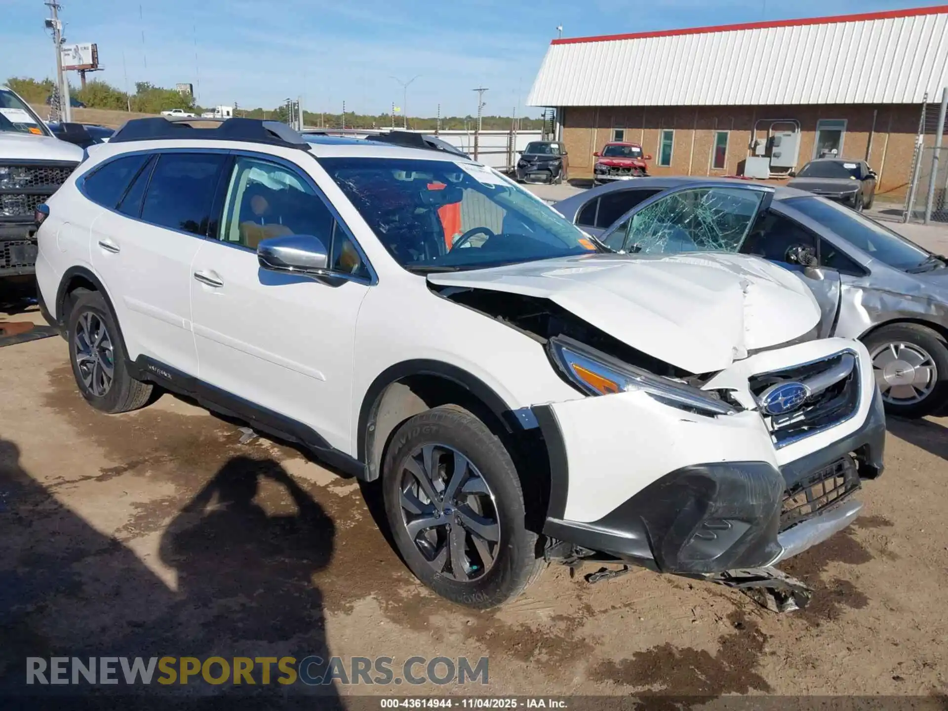 1 Photograph of a damaged car 4S4BTGPD4N3218123 SUBARU OUTBACK 2022