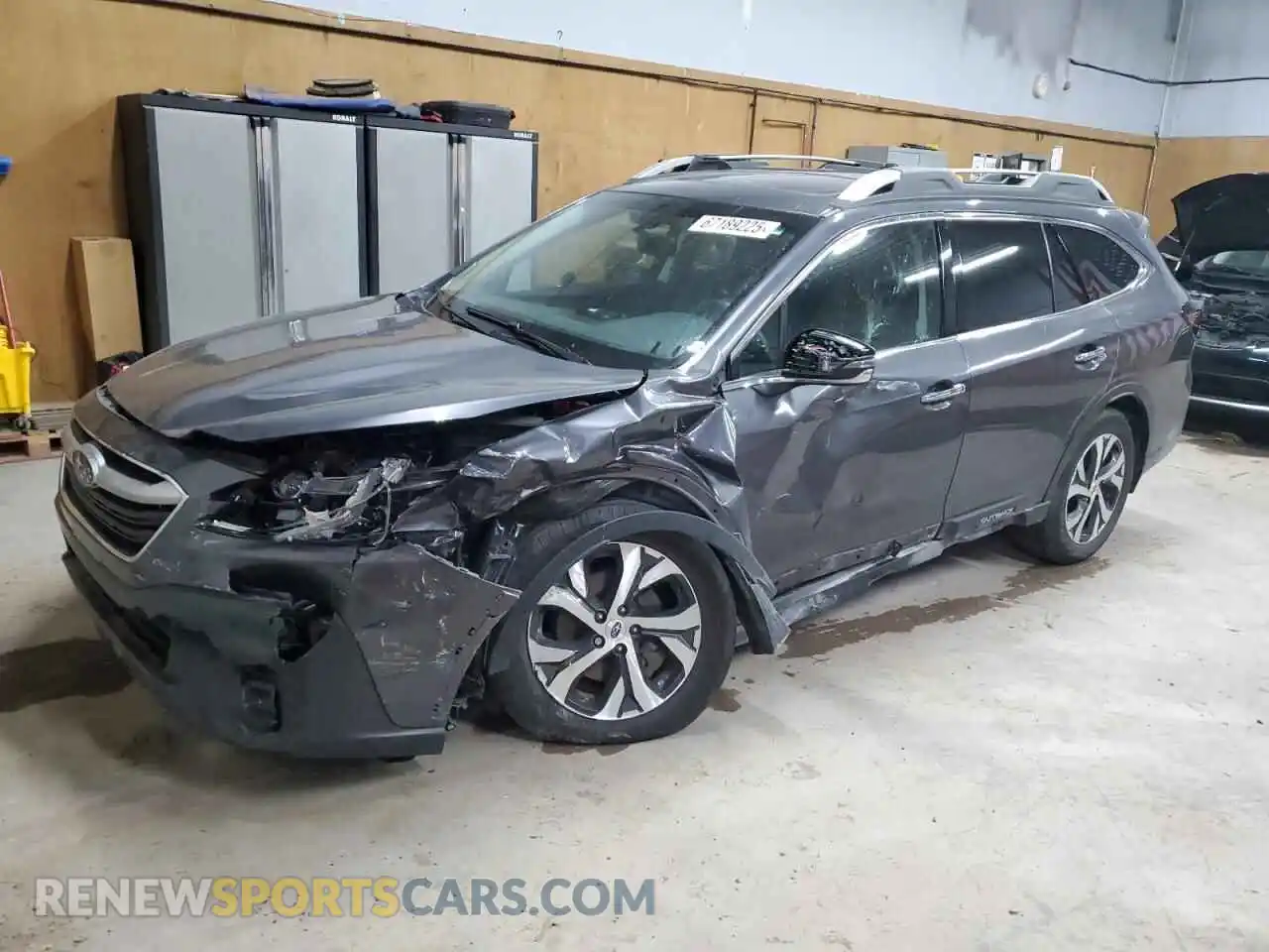 1 Photograph of a damaged car 4S4BTGPD6N3260390 SUBARU OUTBACK 2022