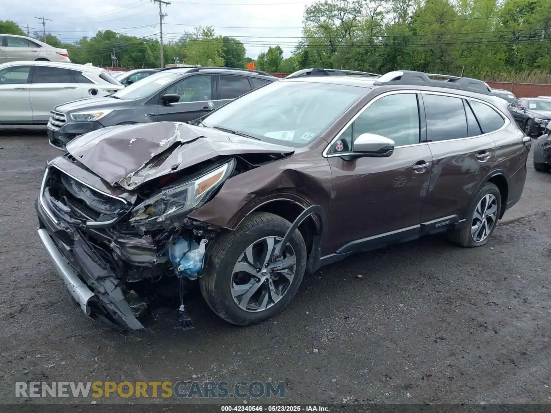 2 Фотография поврежденного автомобиля 4S4BTGPD8N3104545 SUBARU OUTBACK 2022
