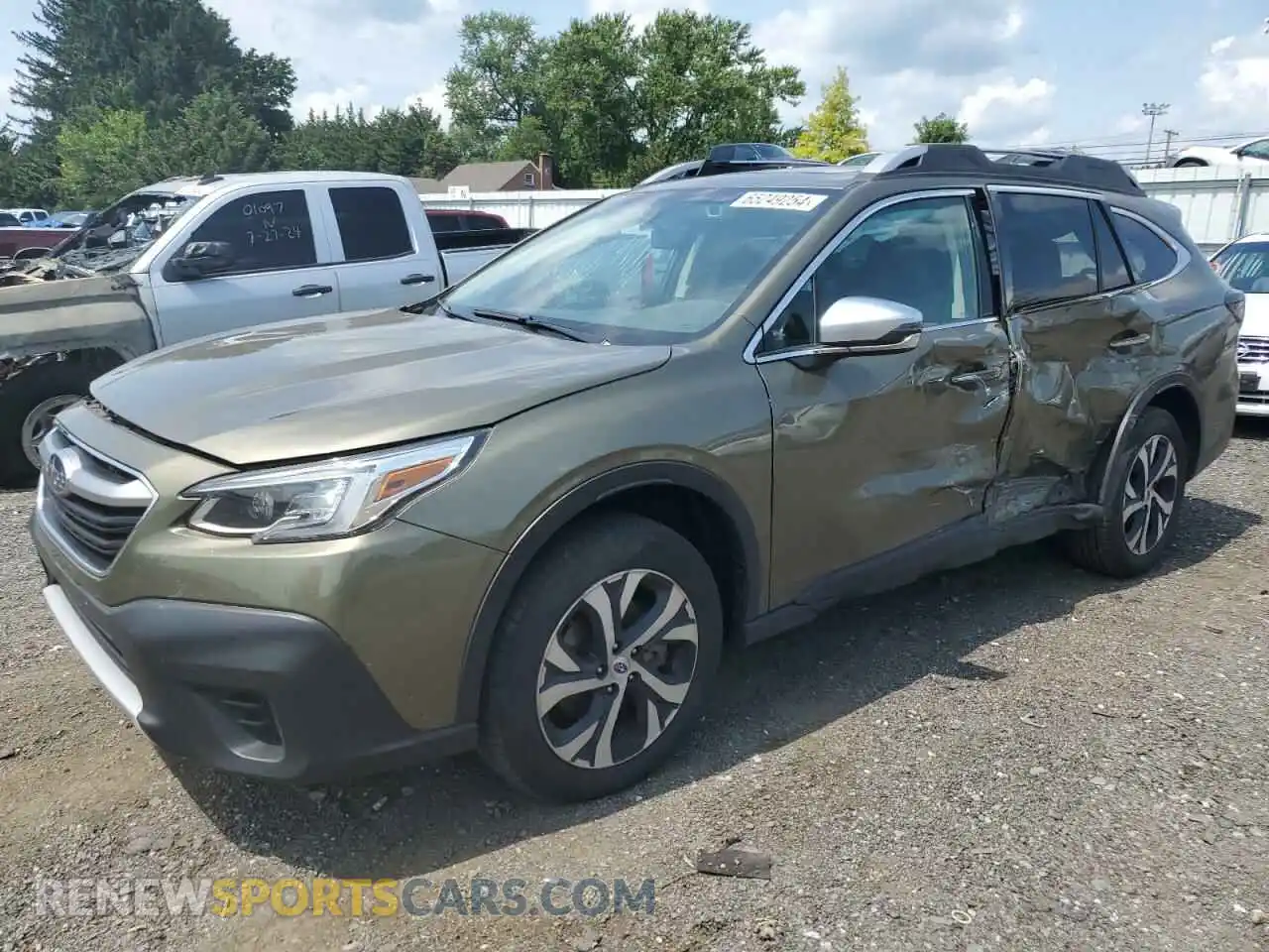 1 Photograph of a damaged car 4S4BTGPD8N3117098 SUBARU OUTBACK 2022
