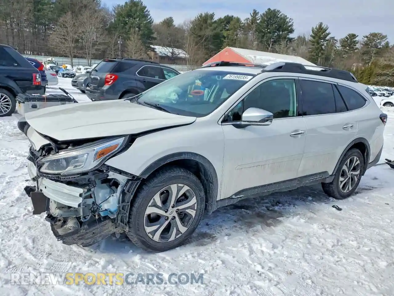 1 Photograph of a damaged car 4S4BTGPD8N3201230 SUBARU OUTBACK 2022
