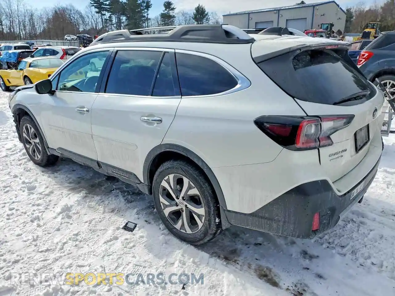 2 Photograph of a damaged car 4S4BTGPD8N3201230 SUBARU OUTBACK 2022
