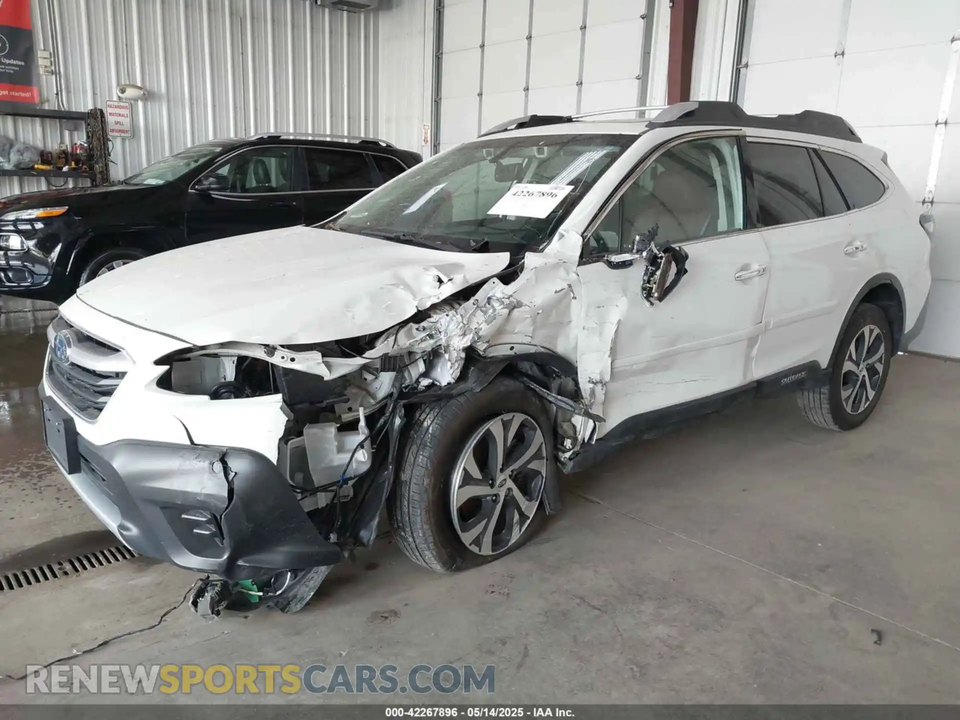 2 Photograph of a damaged car 4S4BTGPD9N3281654 SUBARU OUTBACK 2022