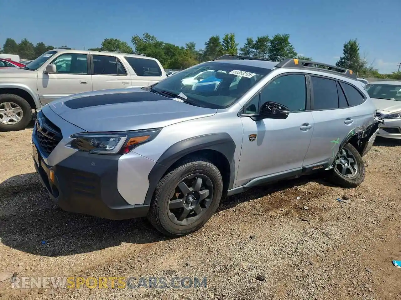 1 Photograph of a damaged car 4S4BTGSD1N3178607 SUBARU OUTBACK 2022
