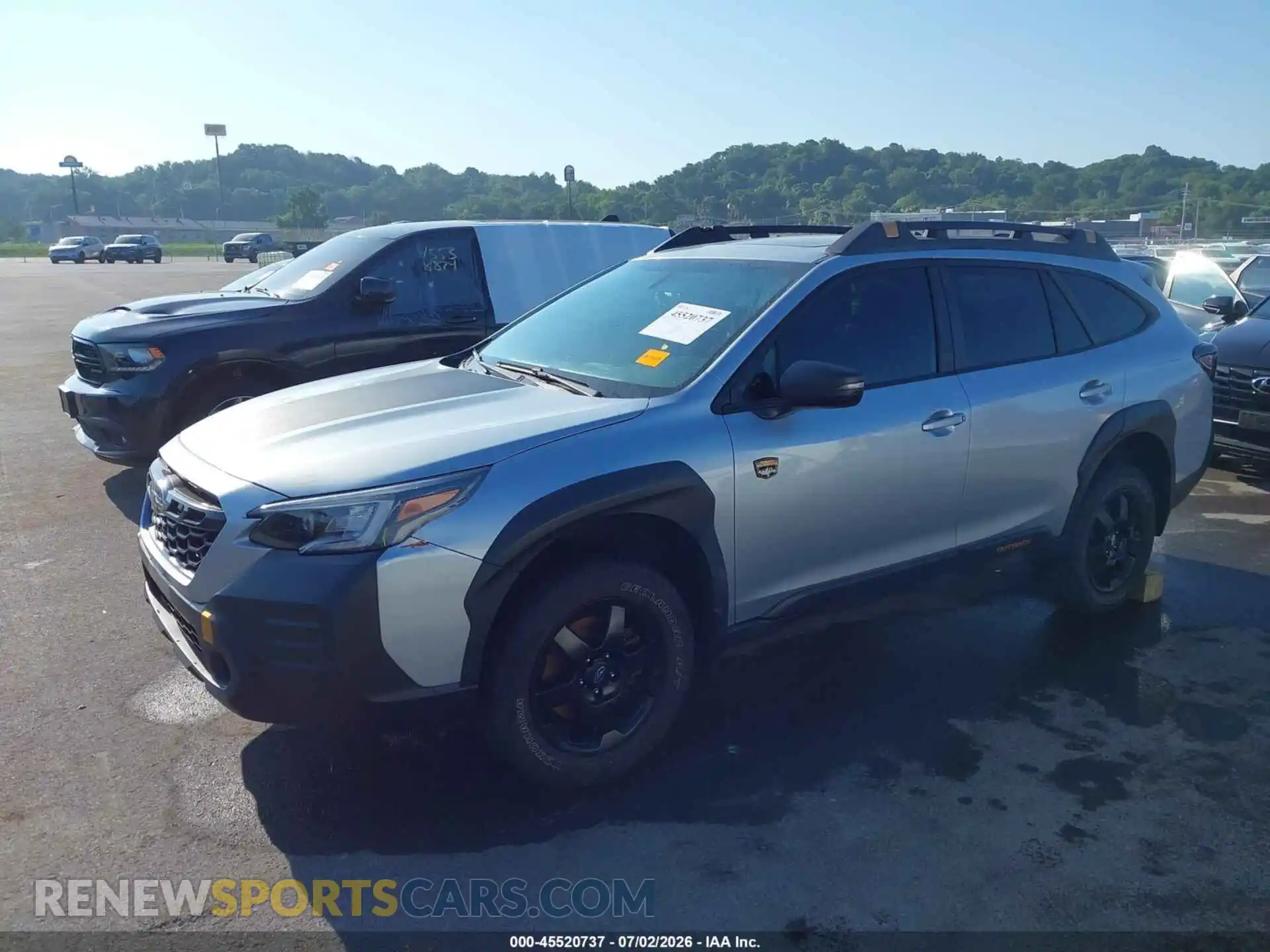 2 Photograph of a damaged car 4S4BTGUD5N3155876 SUBARU OUTBACK 2022