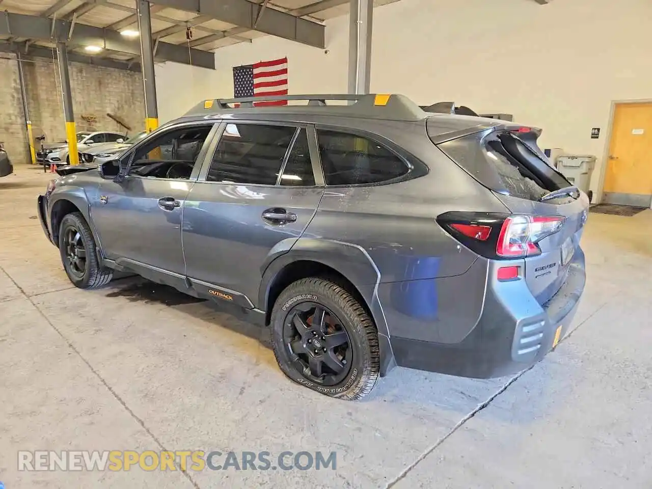 2 Photograph of a damaged car 4S4BTGUD6N3282068 SUBARU OUTBACK 2022