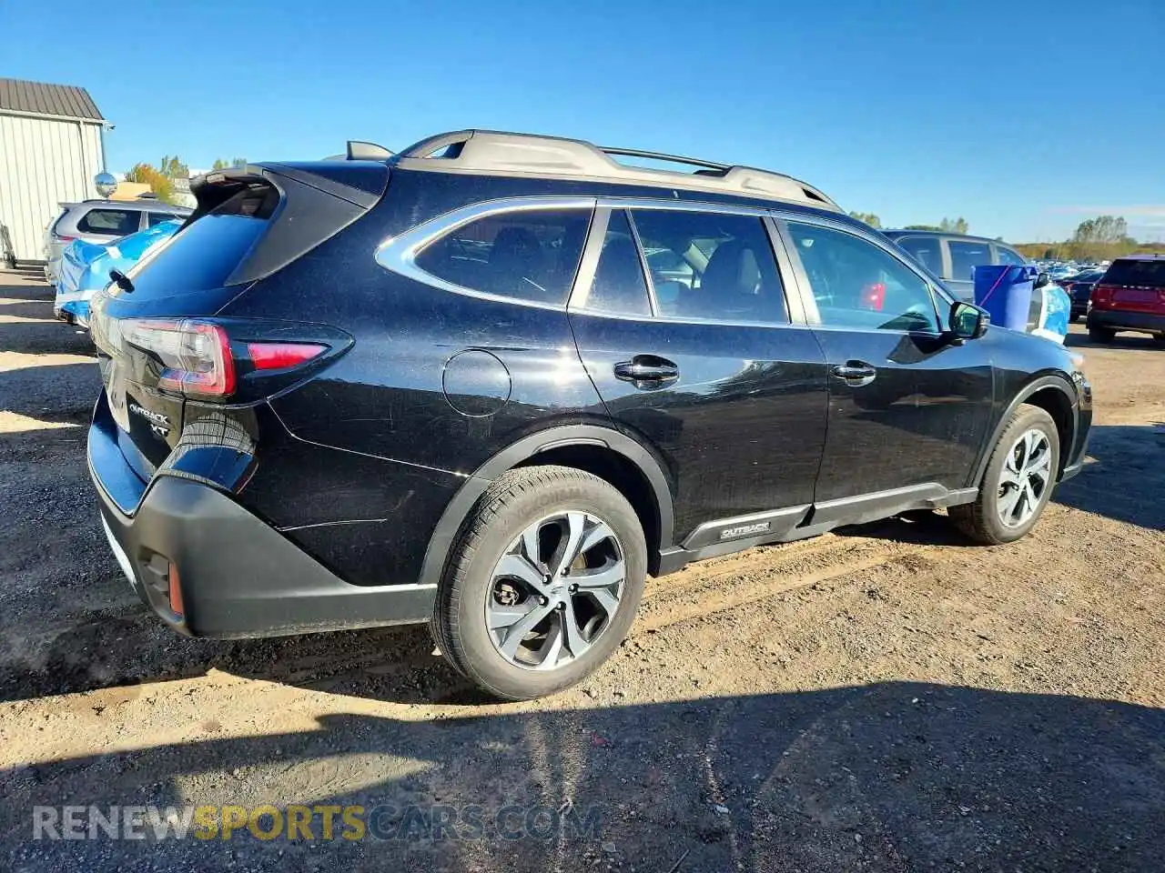 3 Photograph of a damaged car 4S4BTHND6N3248474 SUBARU OUTBACK 2022