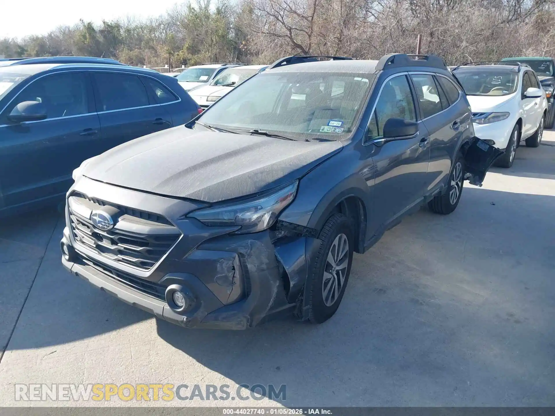 2 Фотография поврежденного автомобиля 4S4BTAAC1P3137029 SUBARU OUTBACK 2023