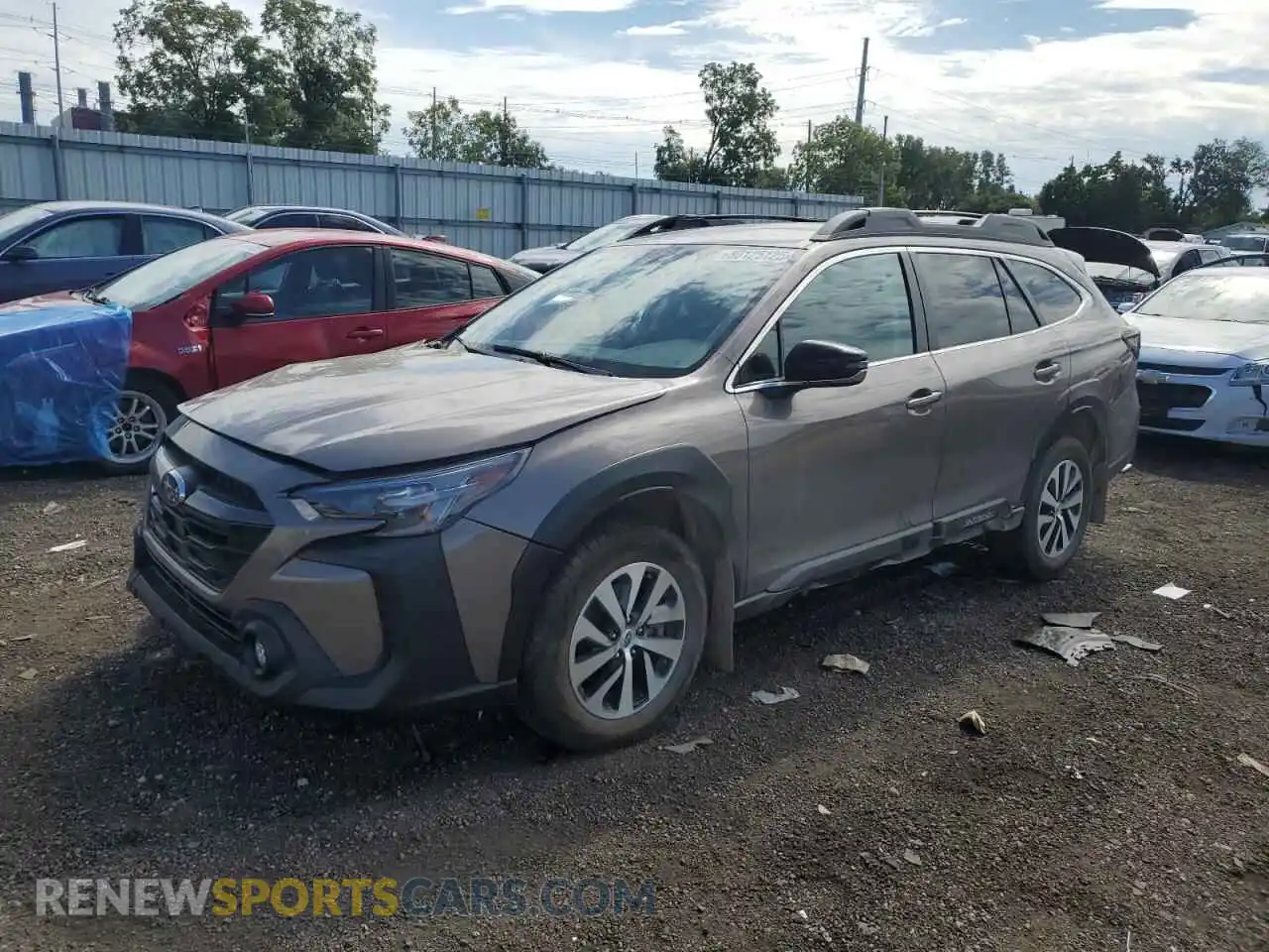 1 Photograph of a damaged car 4S4BTACC2P3123198 SUBARU OUTBACK 2023