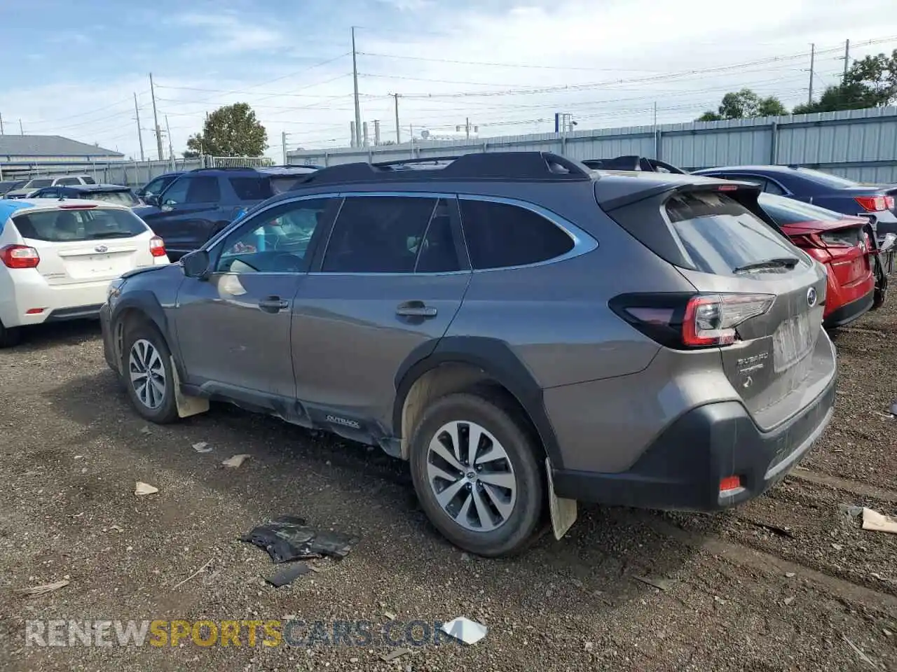2 Photograph of a damaged car 4S4BTACC2P3123198 SUBARU OUTBACK 2023