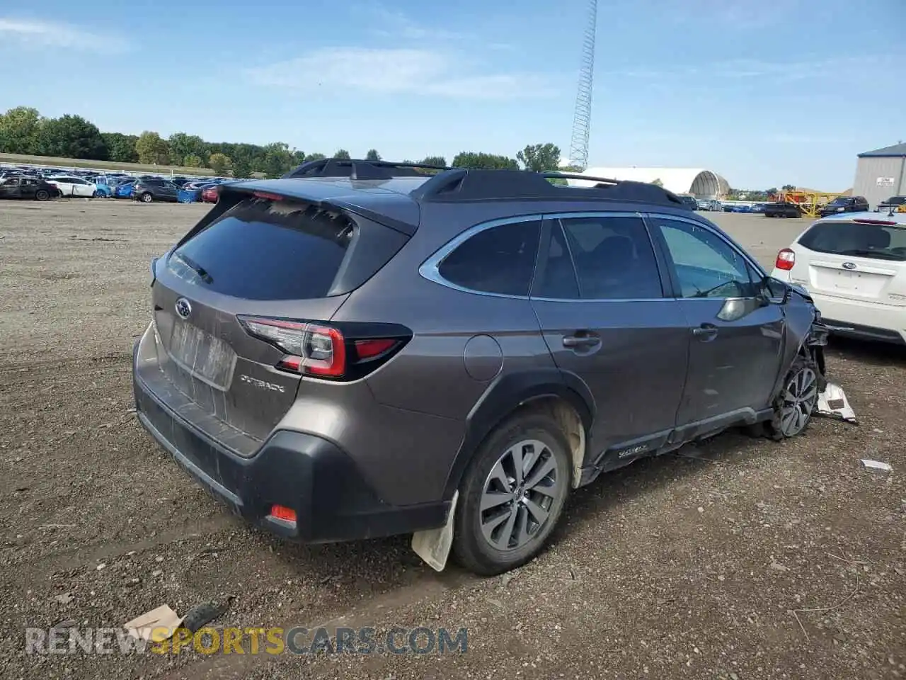 3 Photograph of a damaged car 4S4BTACC2P3123198 SUBARU OUTBACK 2023