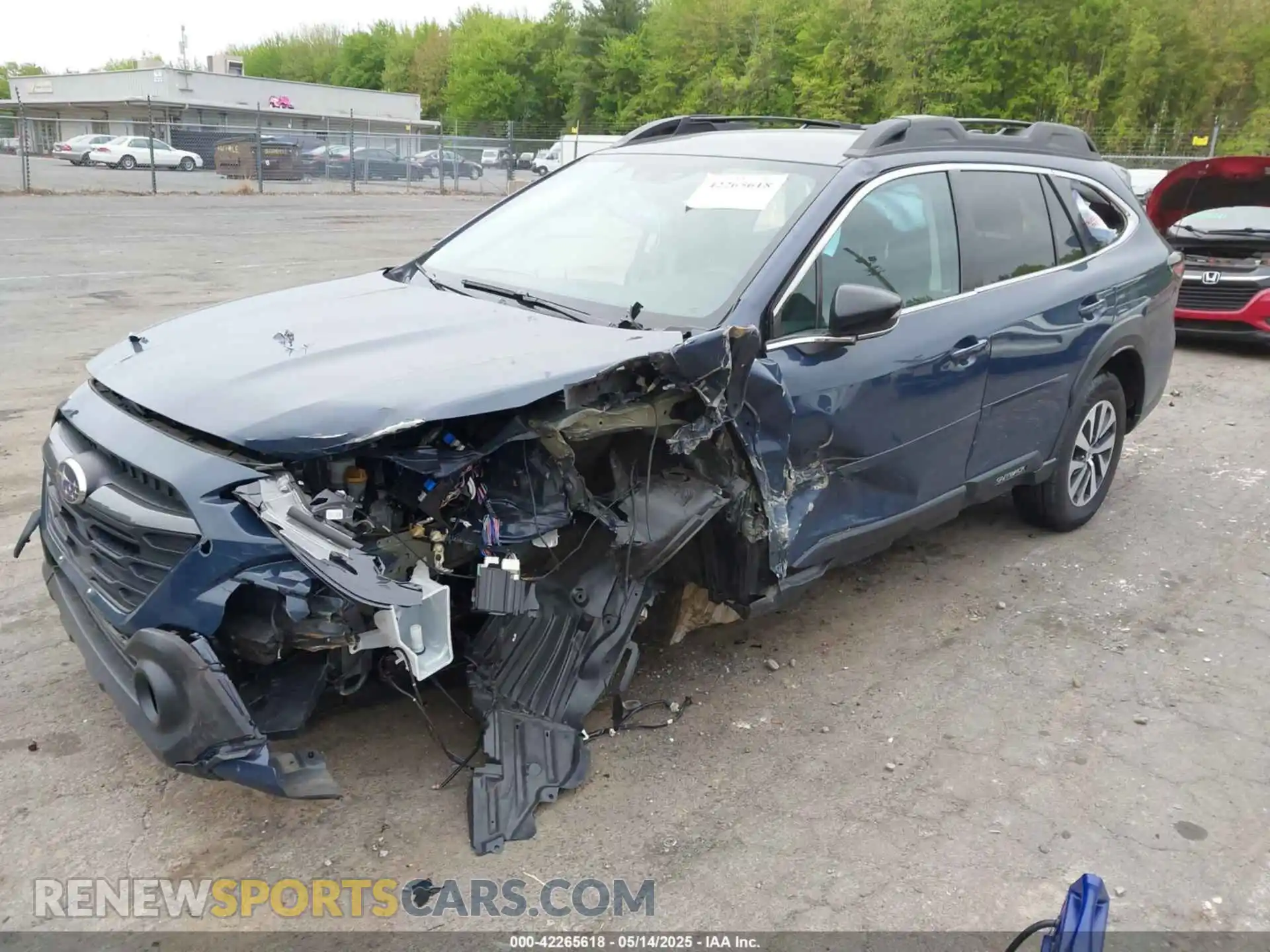 2 Photograph of a damaged car 4S4BTACC2P3191596 SUBARU OUTBACK 2023