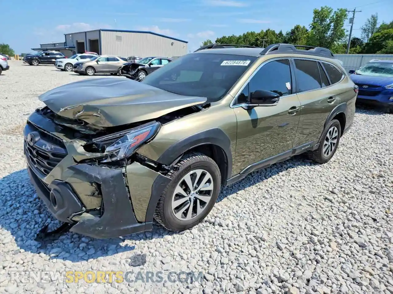 1 fotografías del automóvil dañado 4S4BTACC2P3217968 SUBARU OUTBACK 2023