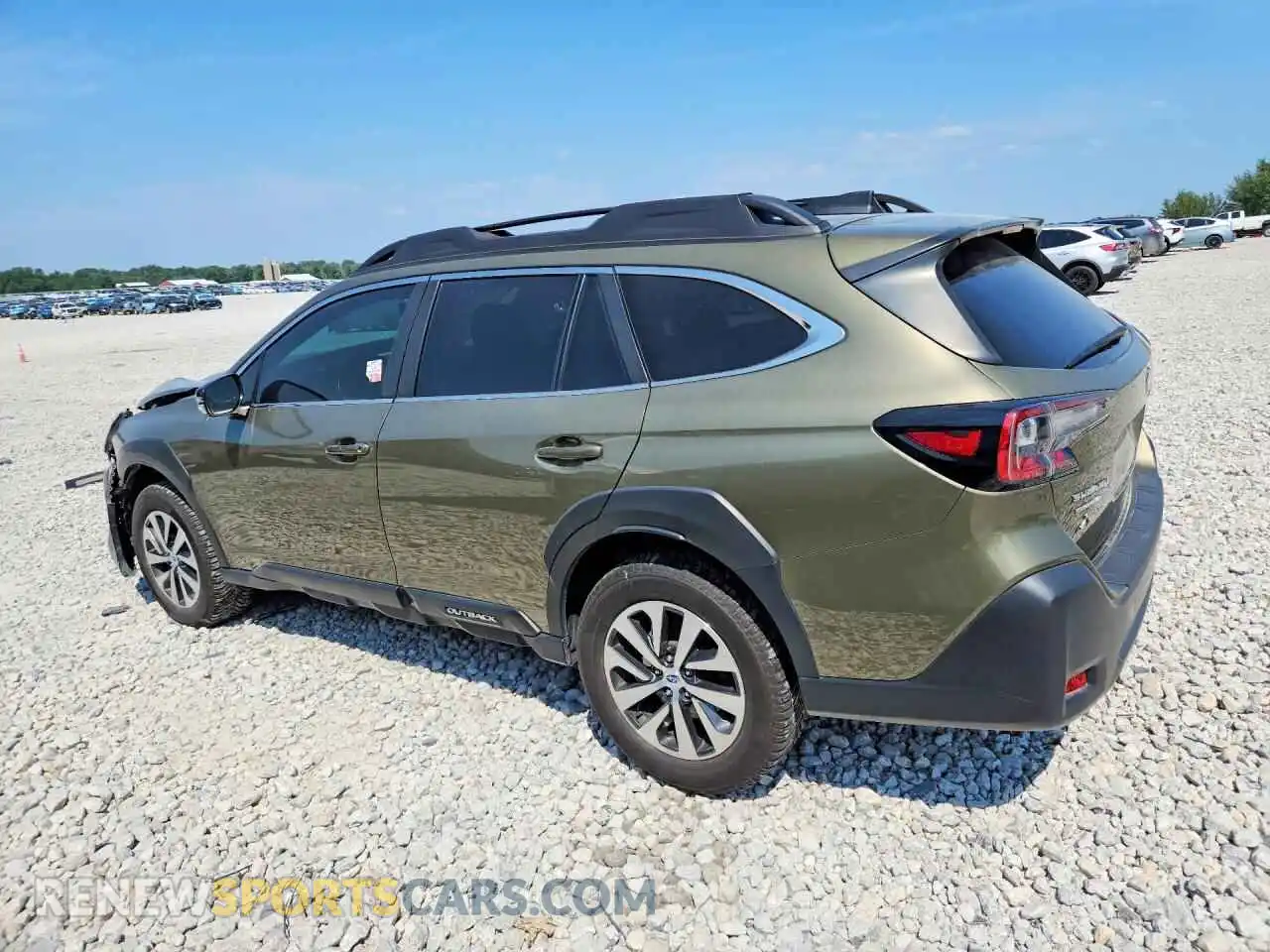 2 fotografías del automóvil dañado 4S4BTACC2P3217968 SUBARU OUTBACK 2023