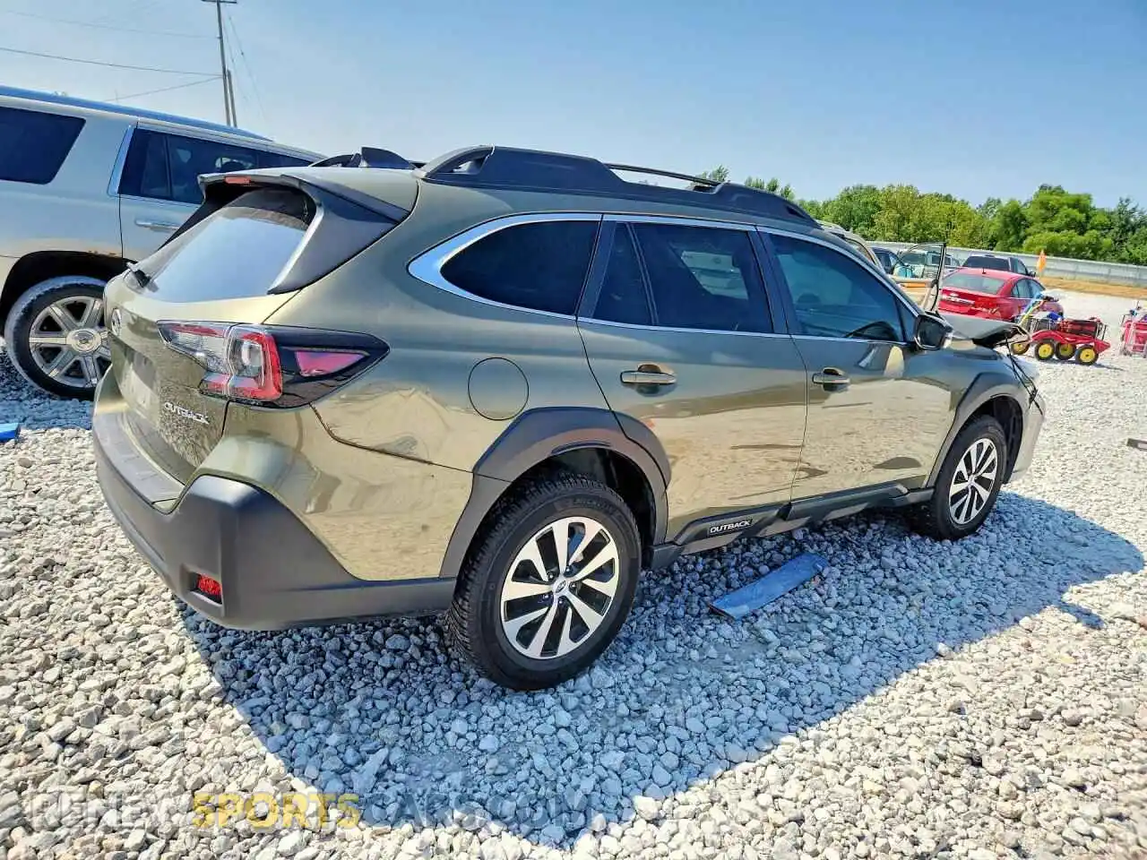 3 fotografías del automóvil dañado 4S4BTACC2P3217968 SUBARU OUTBACK 2023